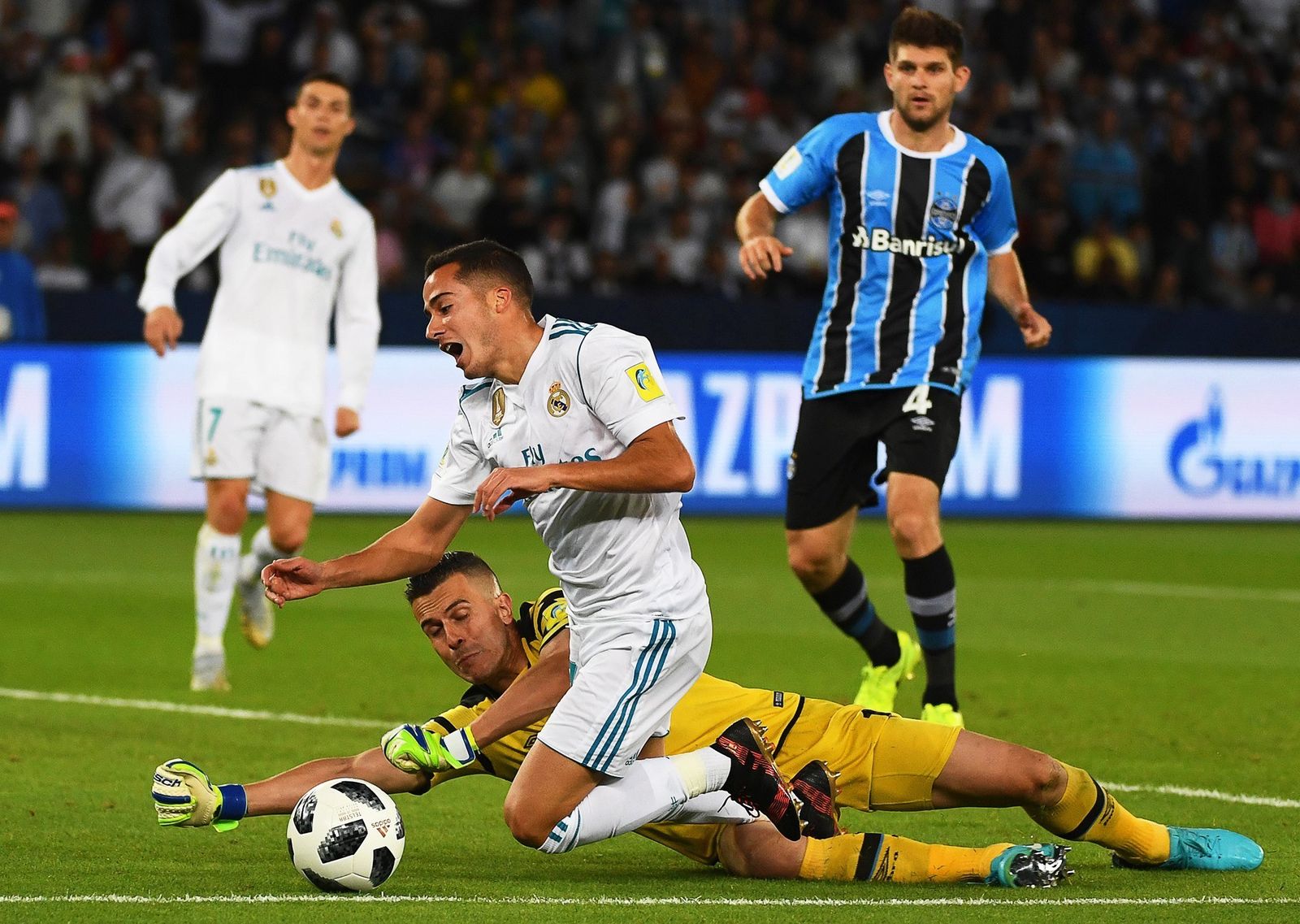 El Real Madrid-Gremio, en imágenes