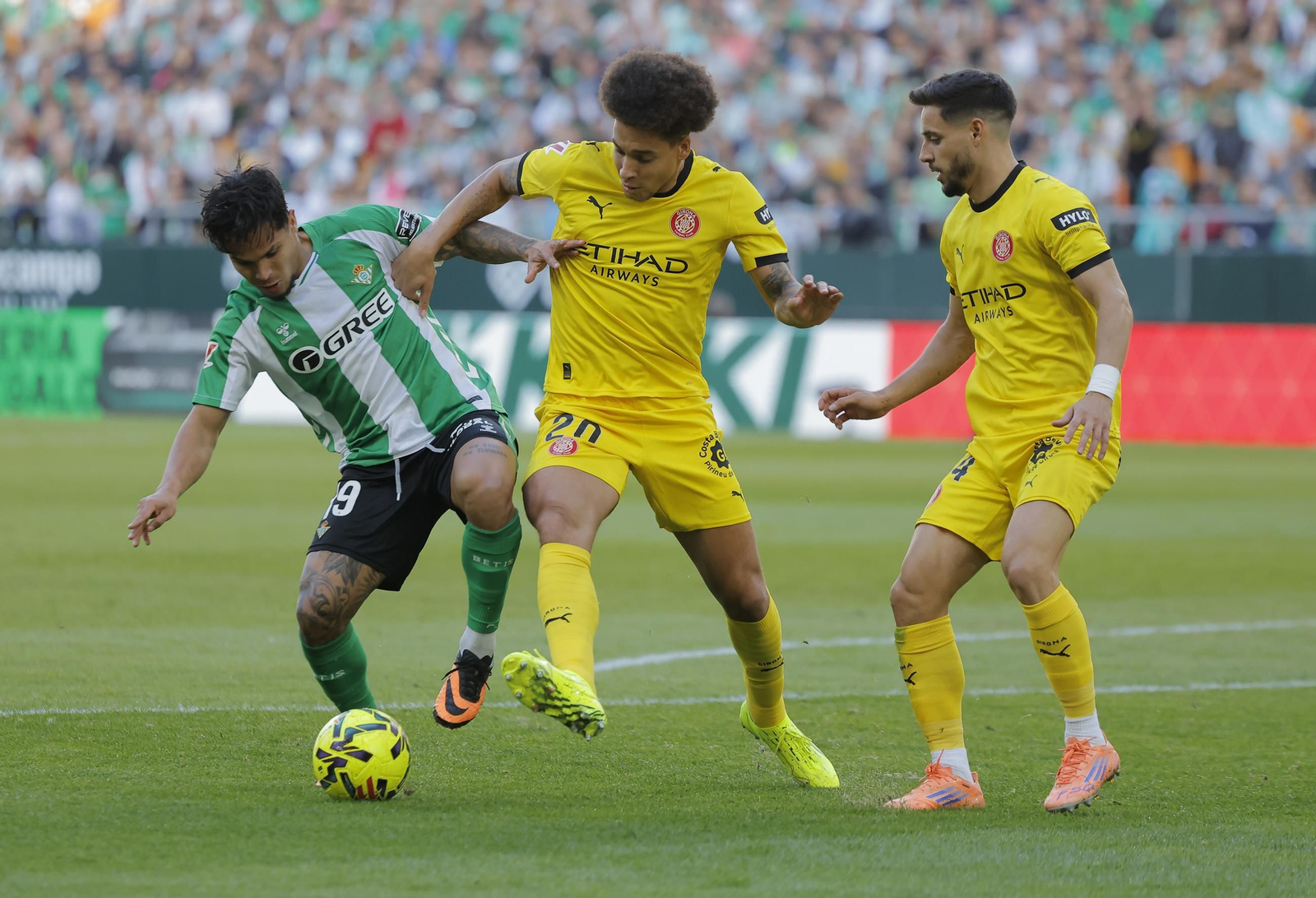 Las fotos del Betis - Girona