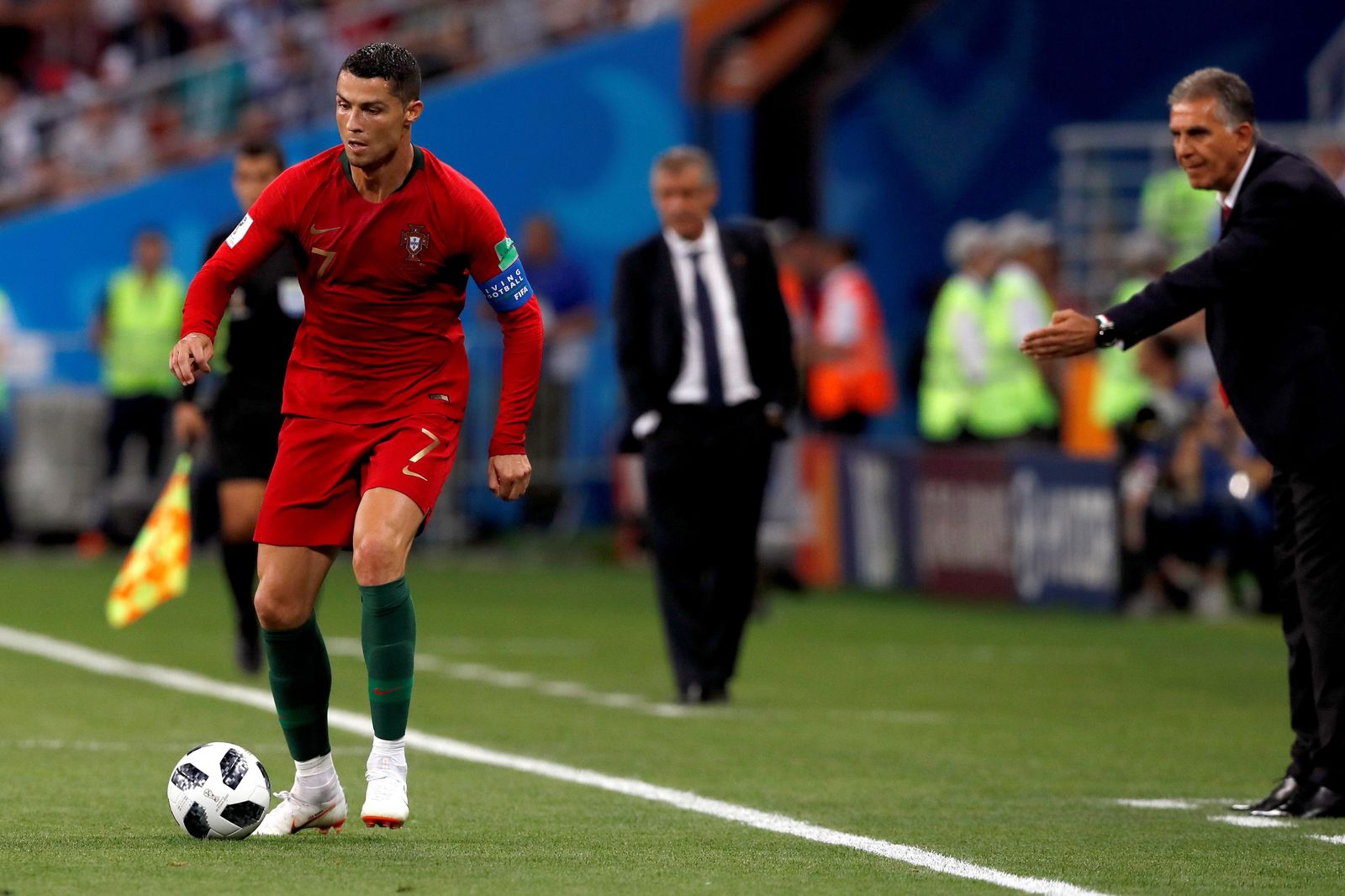 Las imágenes del Irán-Portugal