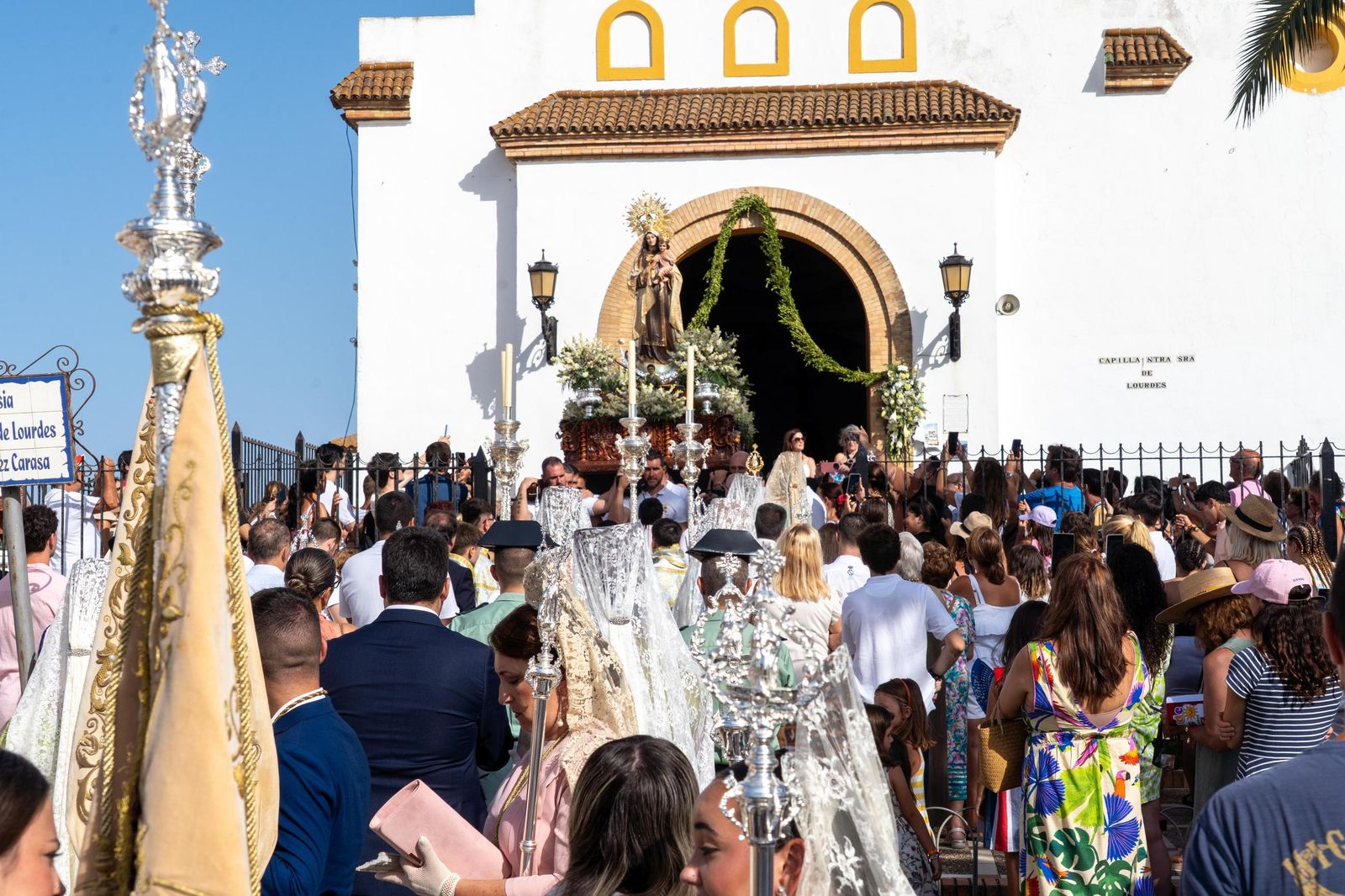 Imágenes de la Solemne Procesión marítima de la Virgen del Carmen en Punta Umbría