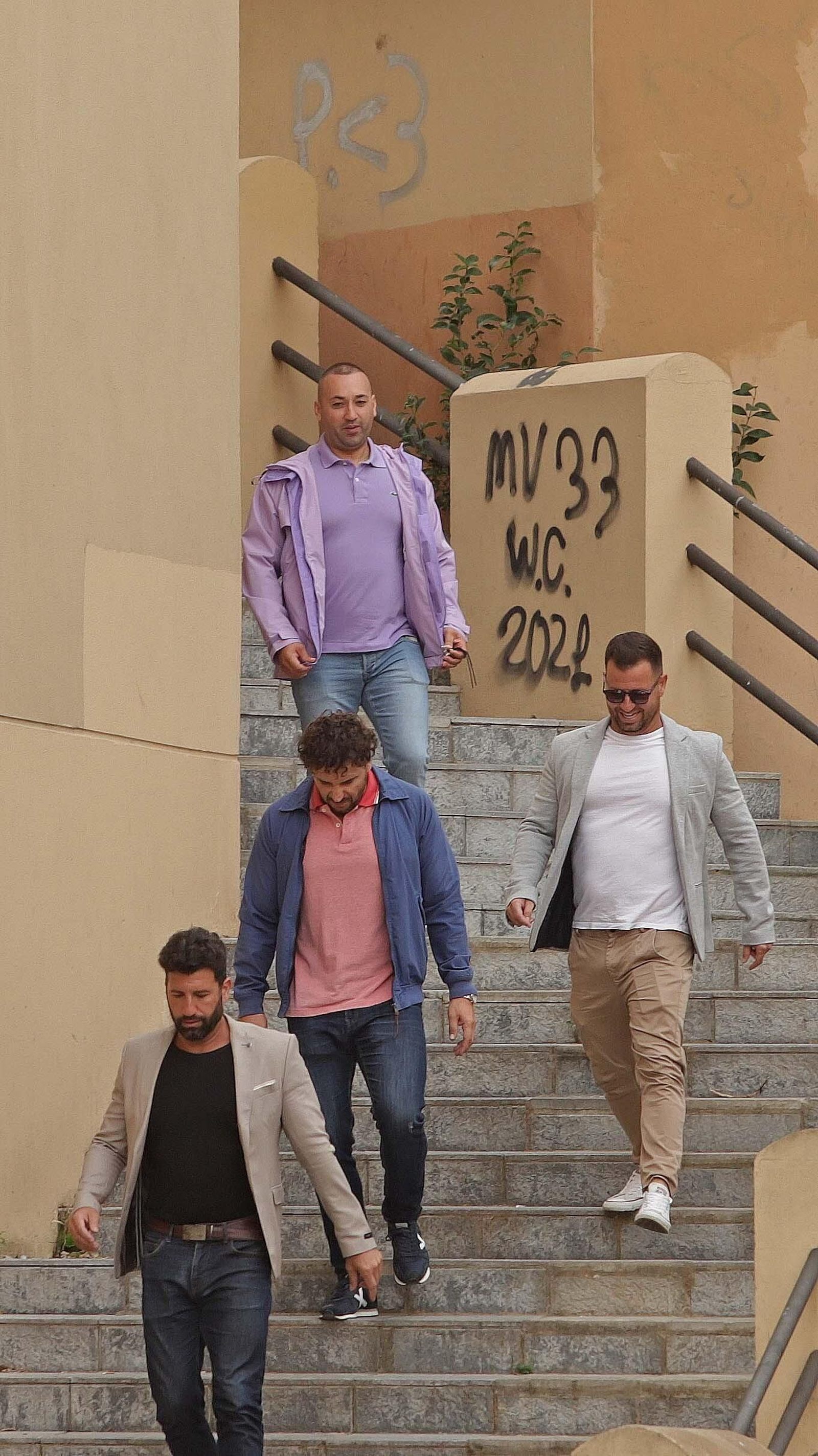 Fotos del reinicio del juicio contra Los Castañas en Algeciras