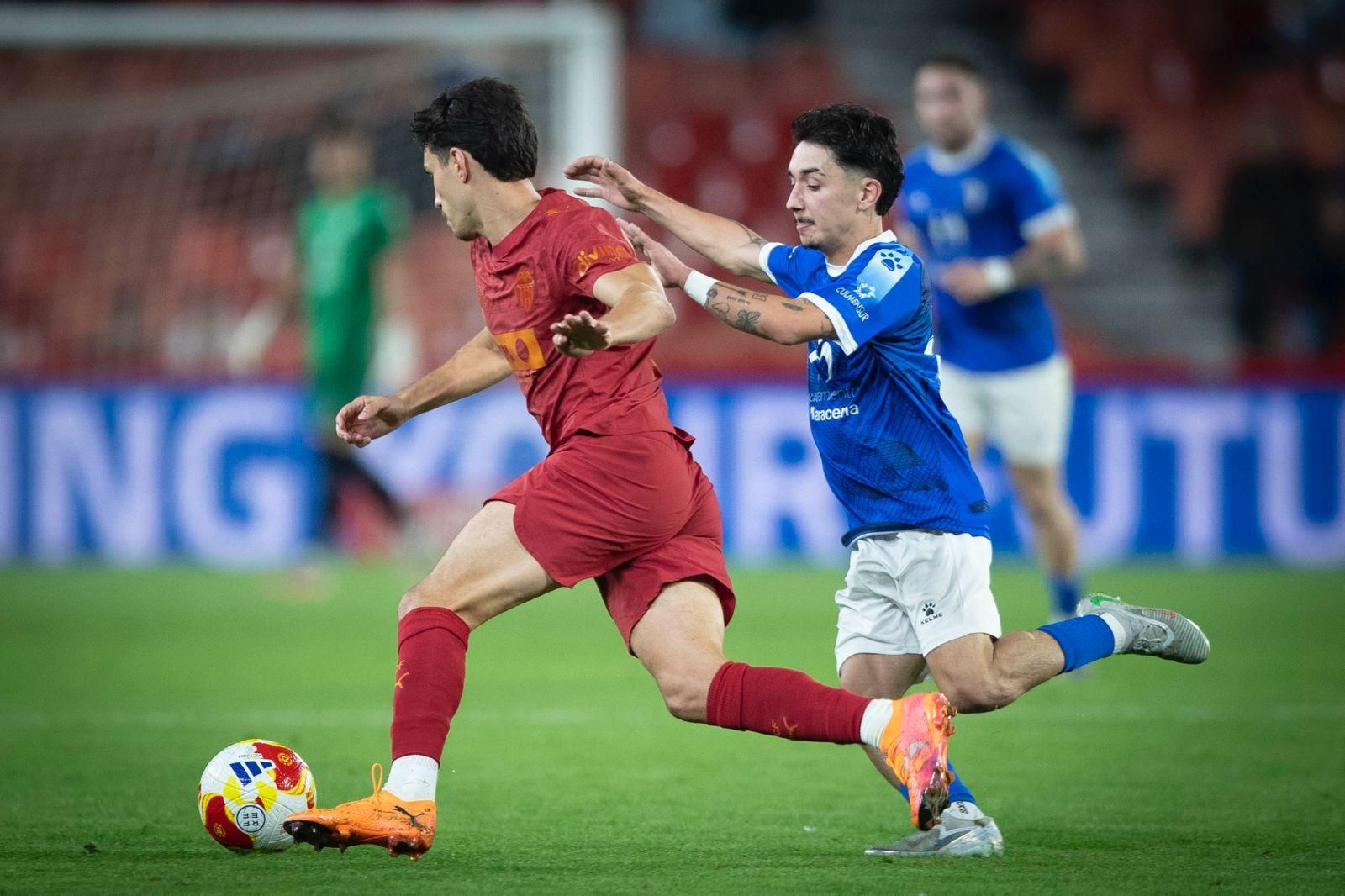 Las mejores imágenes del duelo copero entre UD Maracena y Valencia CF