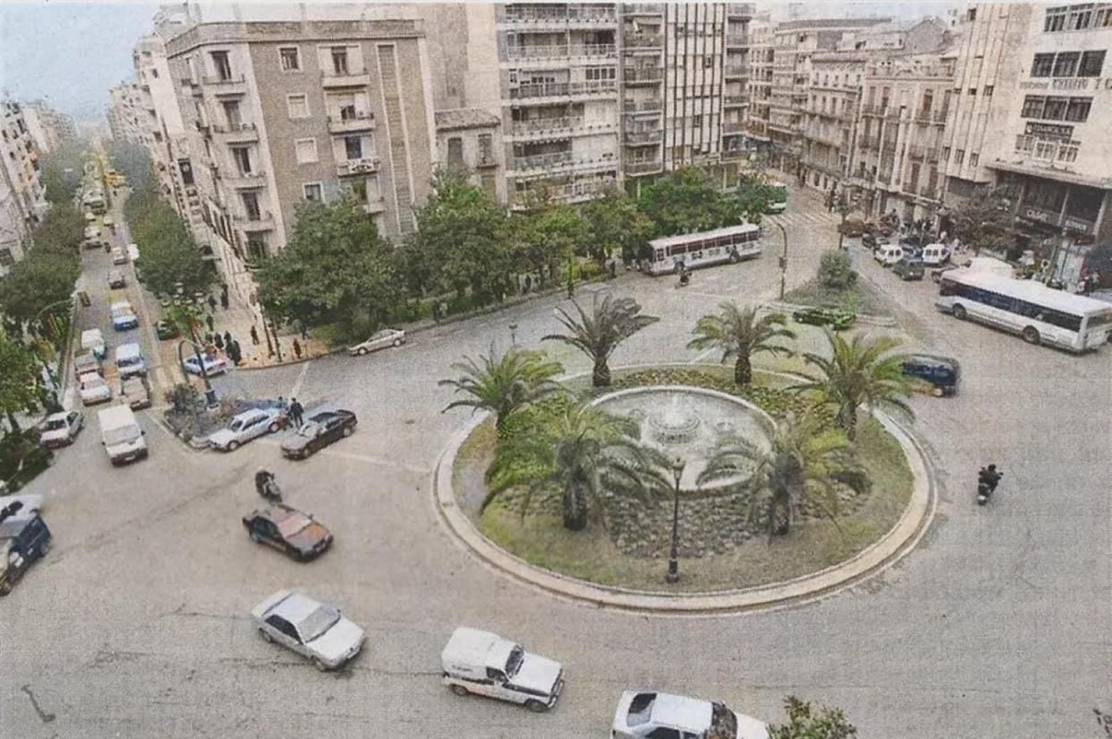 Un paseo por la historia de la plaza de la Constitución de Jaén, en imágenes