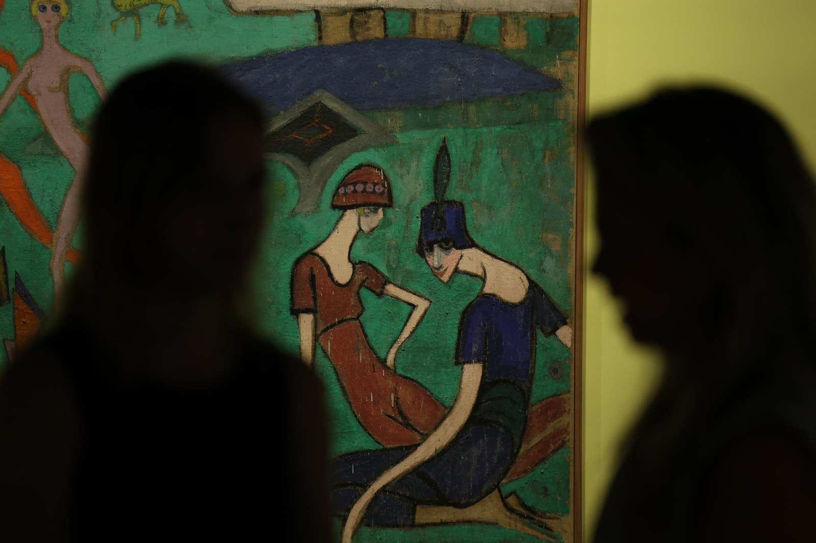 El Museo Pompidou de Málaga inaugura la exposición 'Miradas de artista', en imágenes