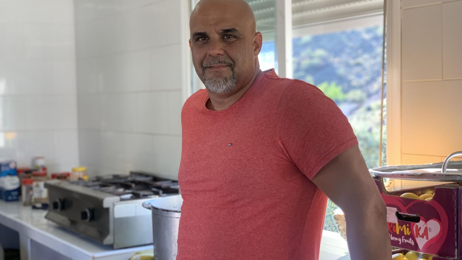 Antonio, uno de los miembros de la casa.