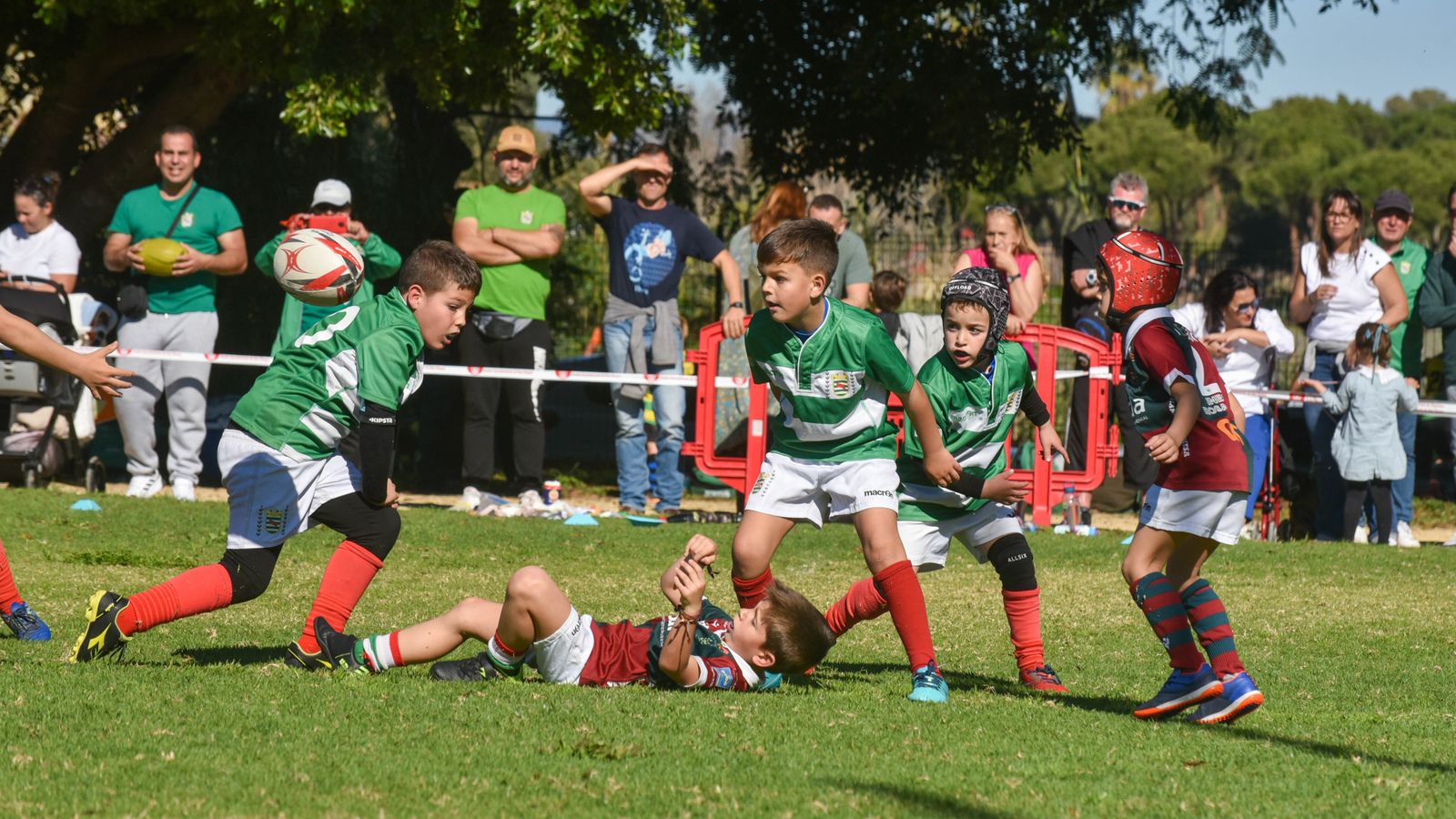 Las fotos del Festival Andaluz de rugby gradual en Pueblo Nuevo de Guadiaro
