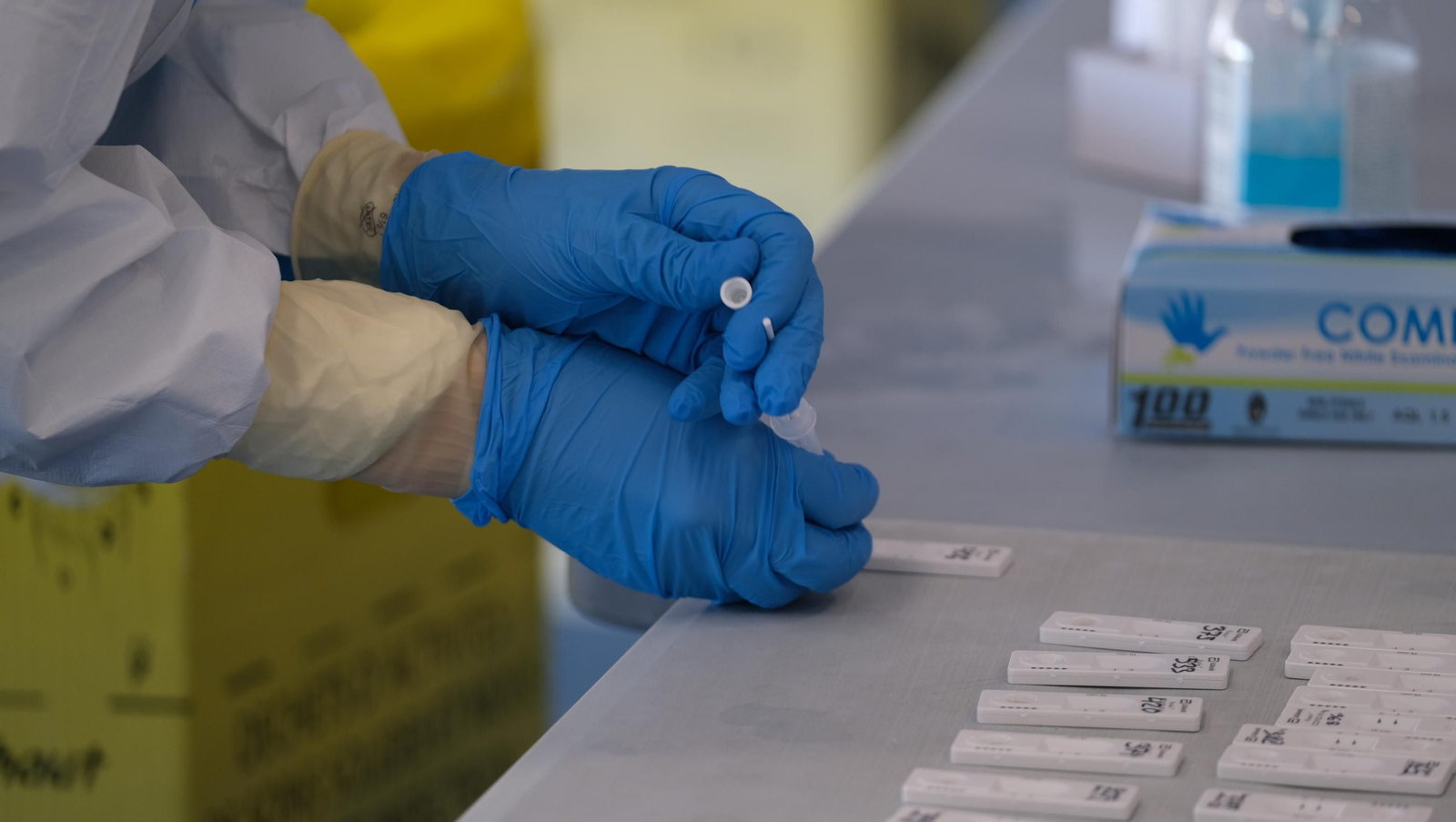 Esta semana se harán casi 2.000 test de antígenos para detectar casos positivos.