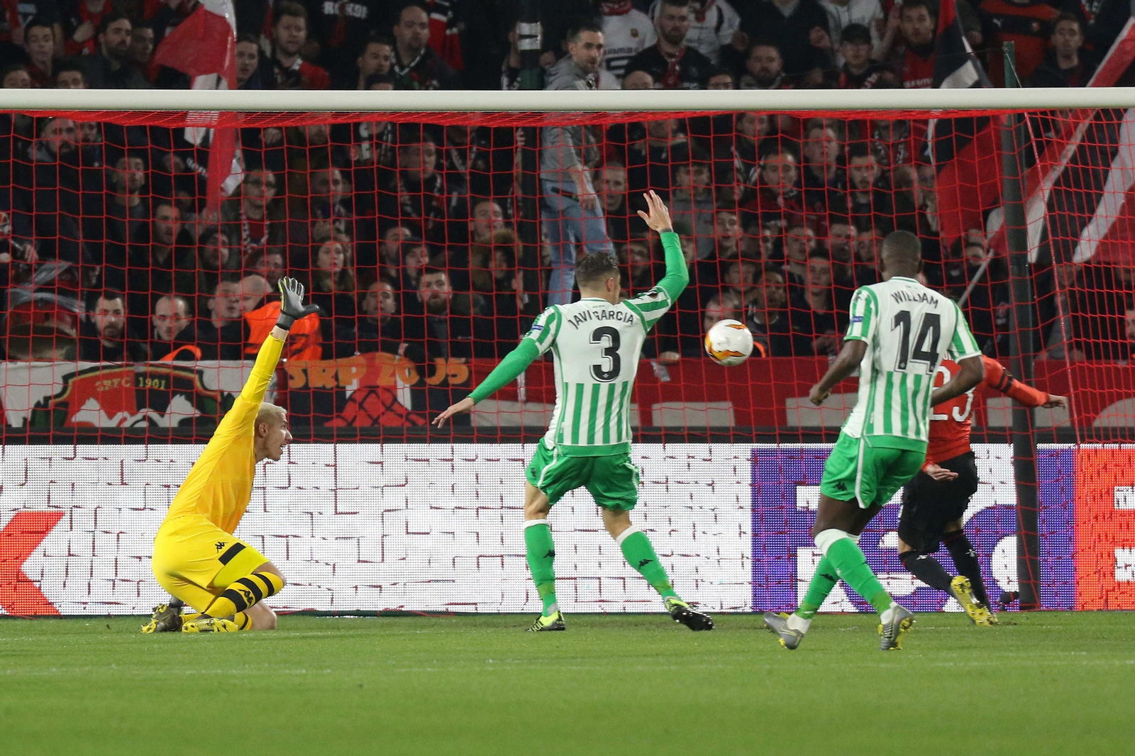El Rennes-Betis, en imágenes