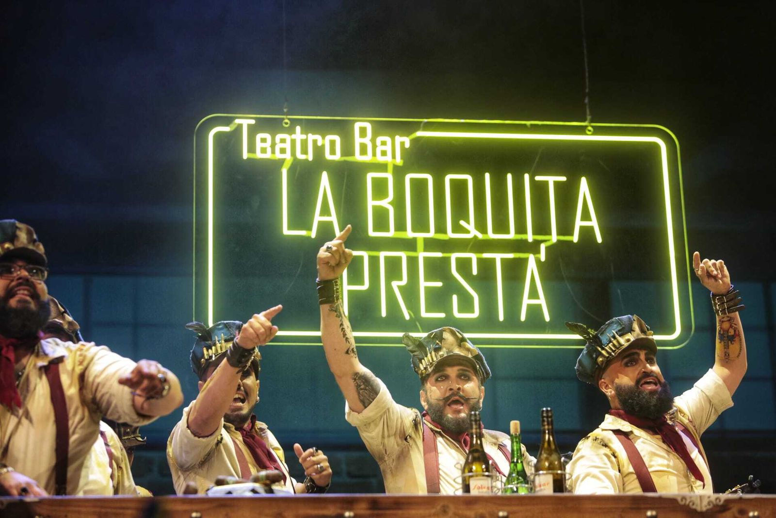 Comparsa "la boquita prestá"