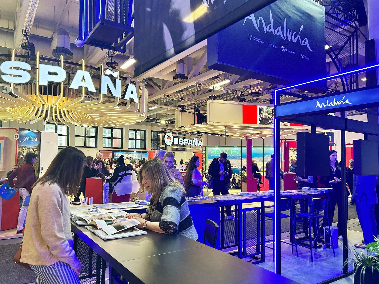 Imagen del stand de Granada dentro de la ITB de Berlín