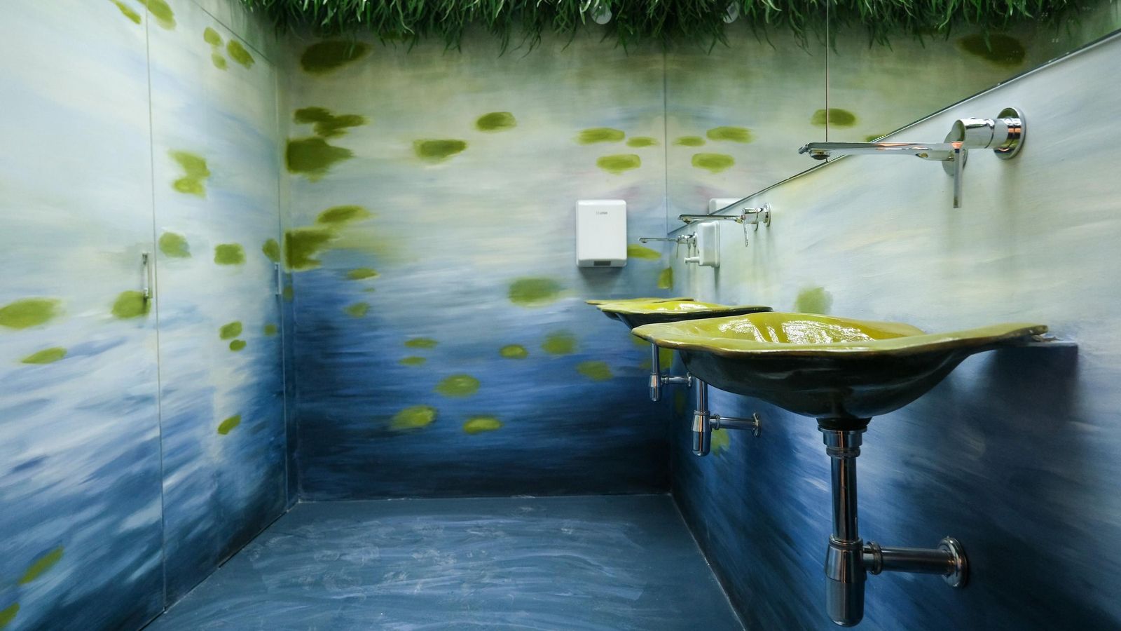 Unos servicios que parecen salidos de un cuadro de Monet