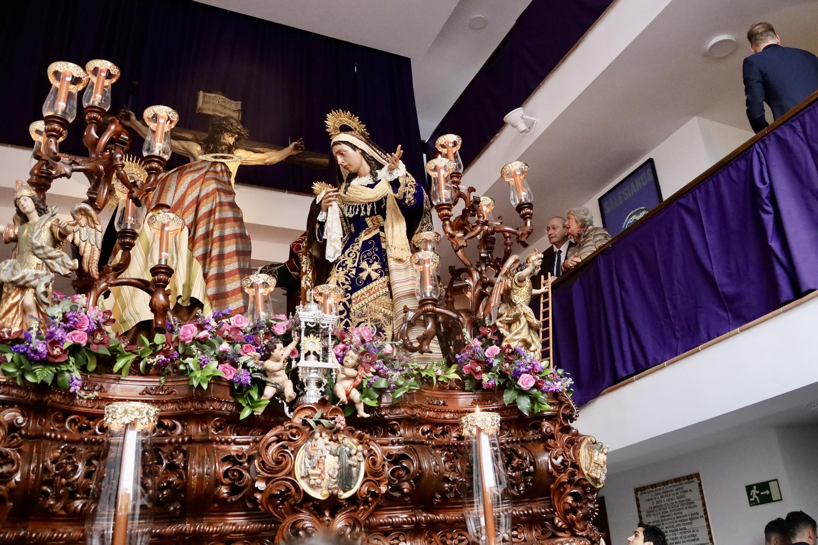 Salesianos en el Miércoles Santo en Málaga, en fotos