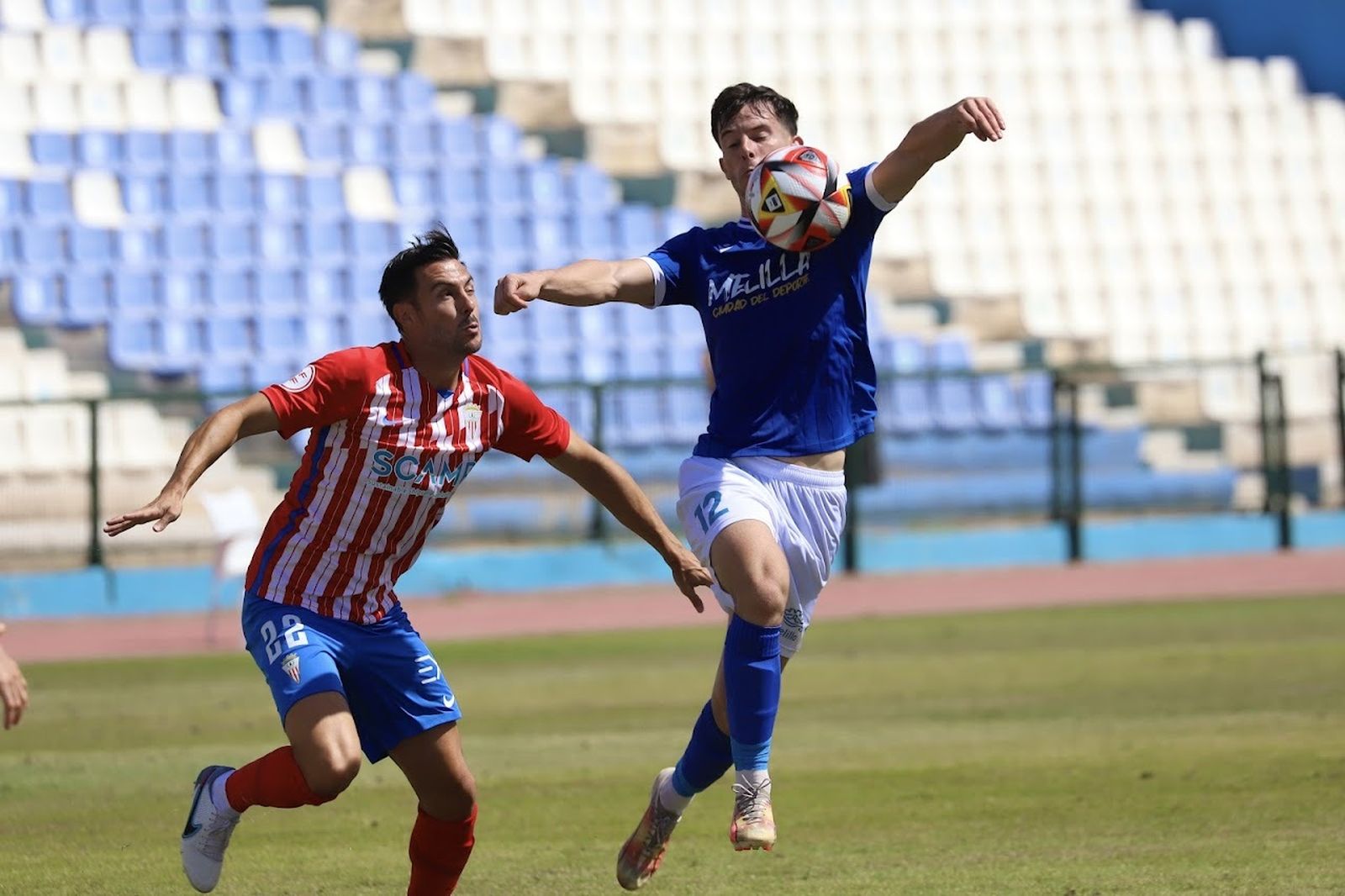 Las fotos de la victoria del Algeciras en Melilla