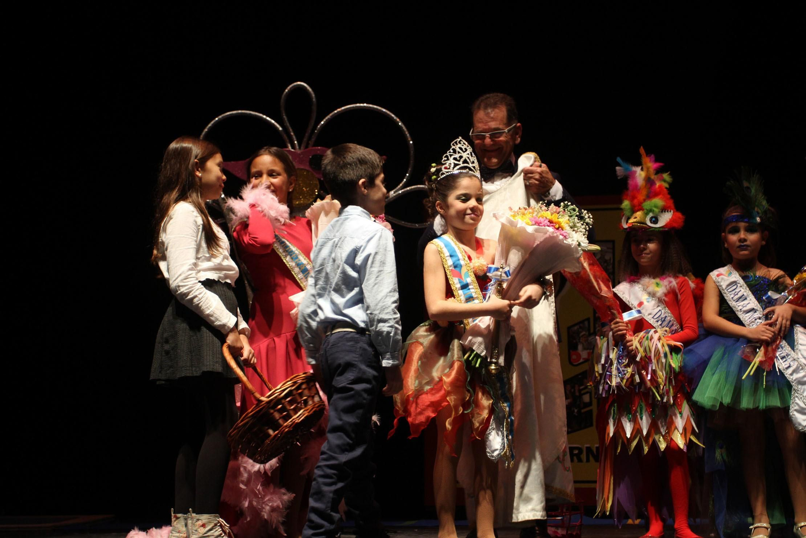 Gala de la coronación de  la choquera mayor e infantil del Carnaval Colombino 2018