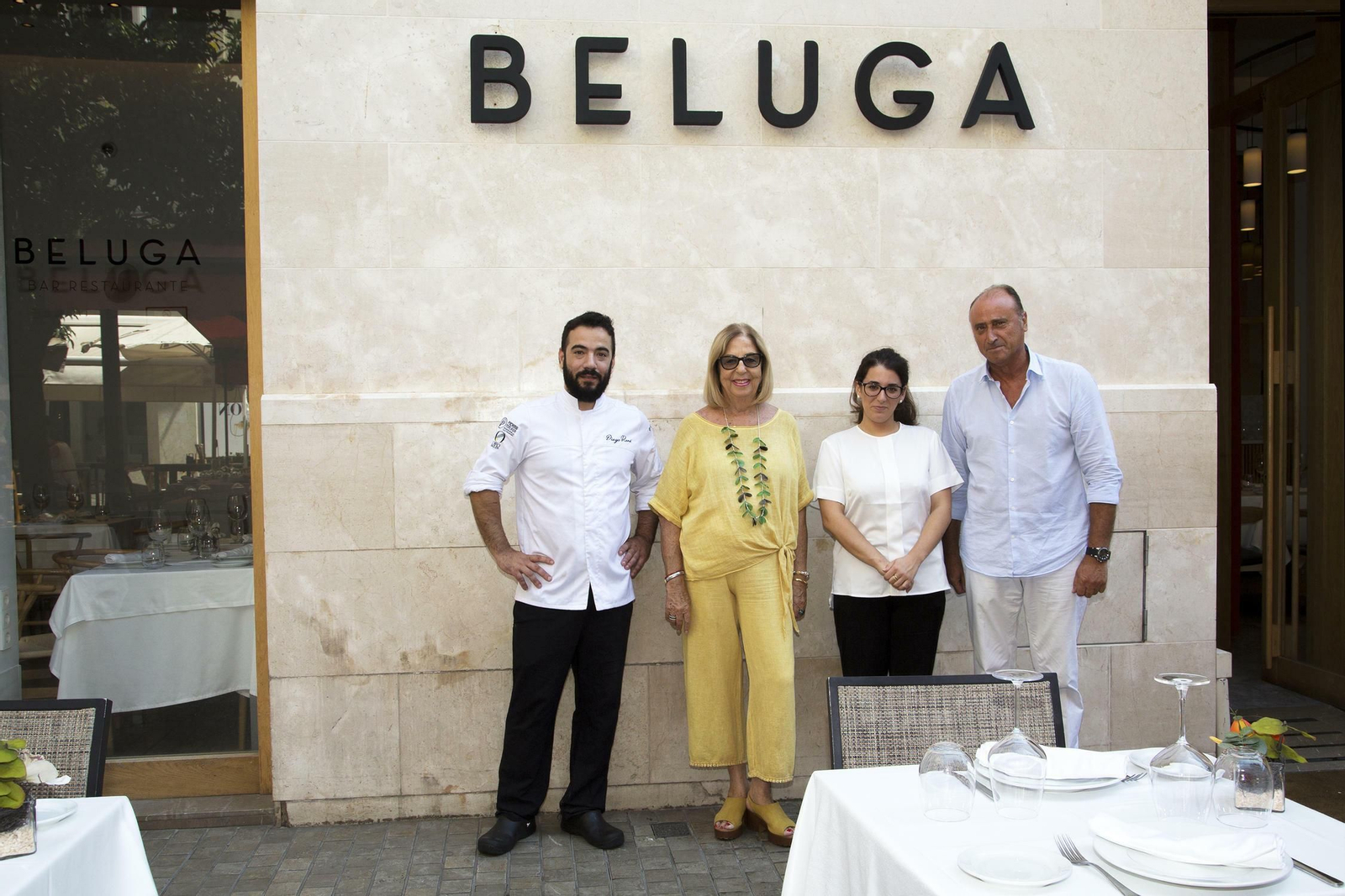 Diego René, Adelaida de la Calle,  Andrea Martos y Juan Luis Pinto.