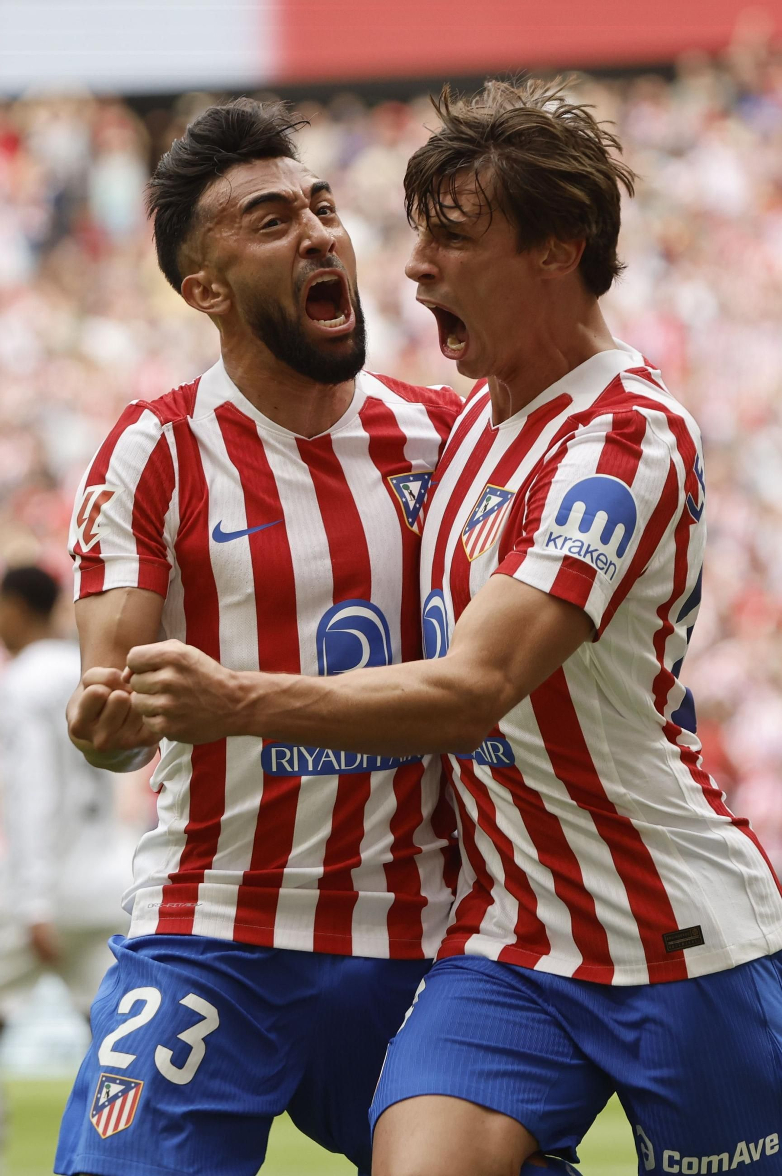 Las mejores fotos del Atlético - Real Madrid