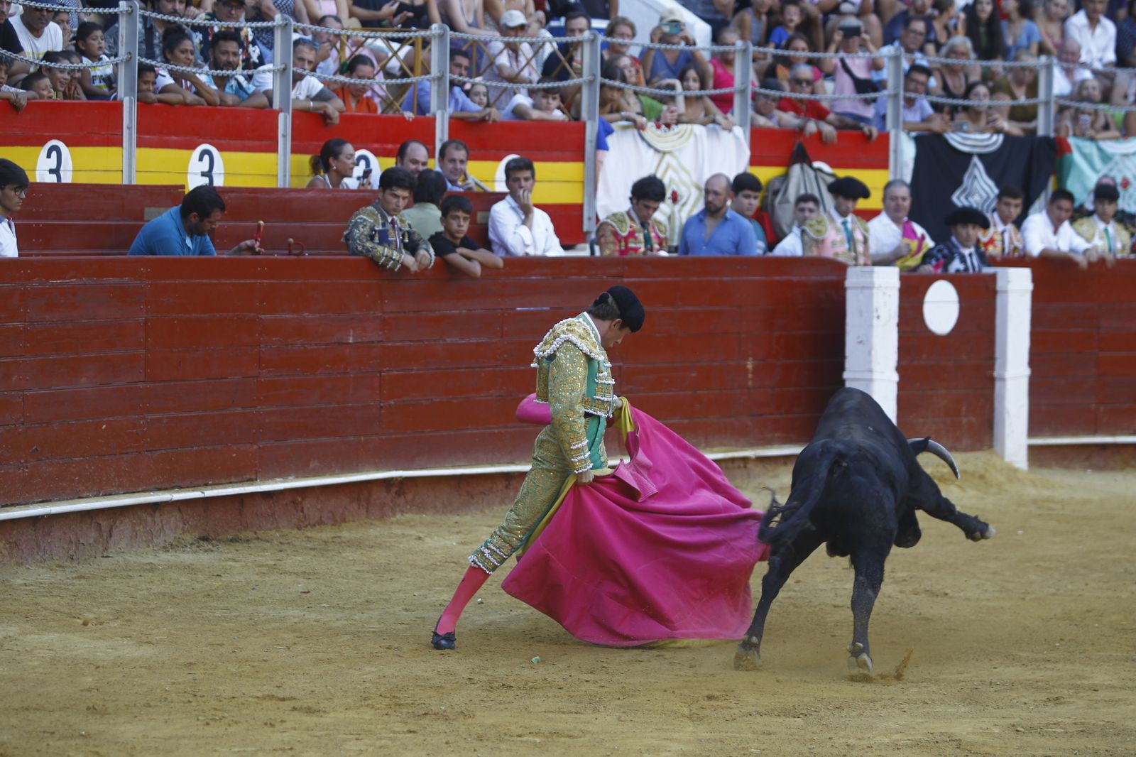 Imágenes de la novillada organizada por la Escuela Taurina de Almería