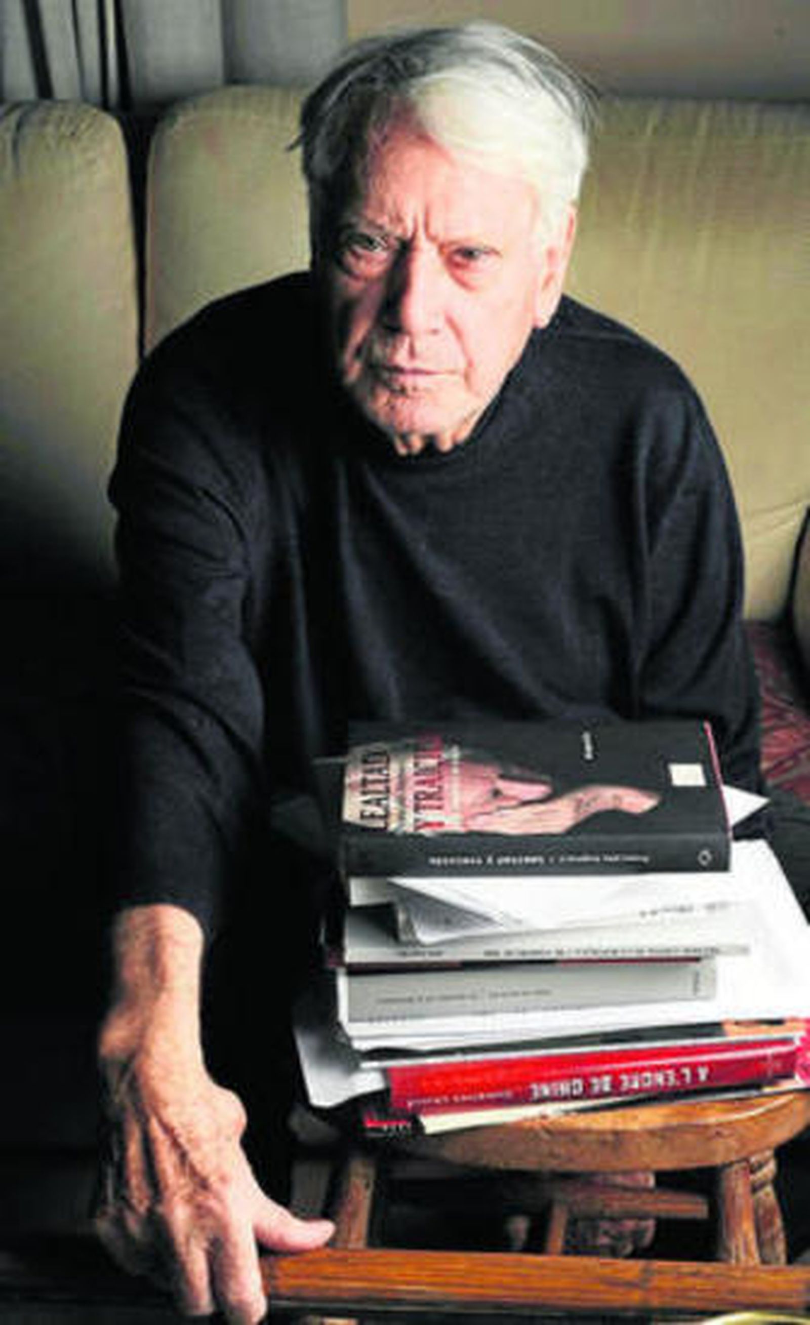 Jorge Semprún, en su casa de París, en noviembre de 2010.