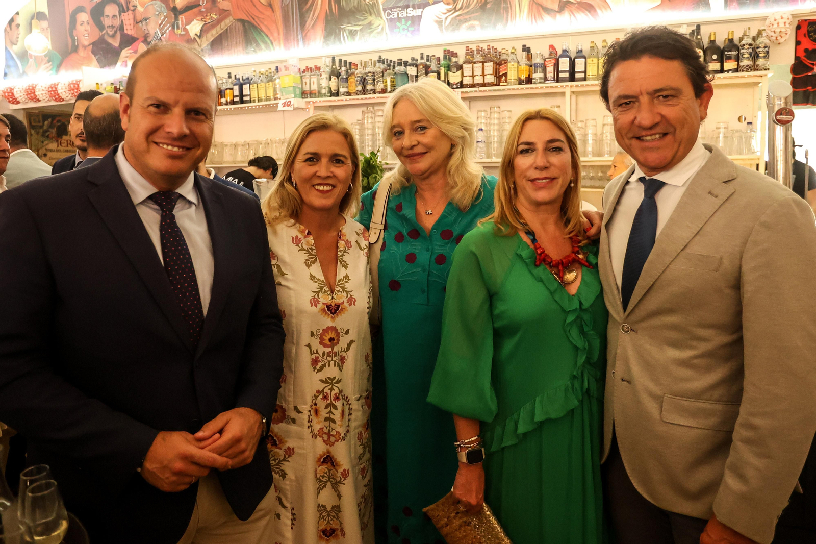 Imágenes de la caseta de Canal Sur en la Feria de Jerez