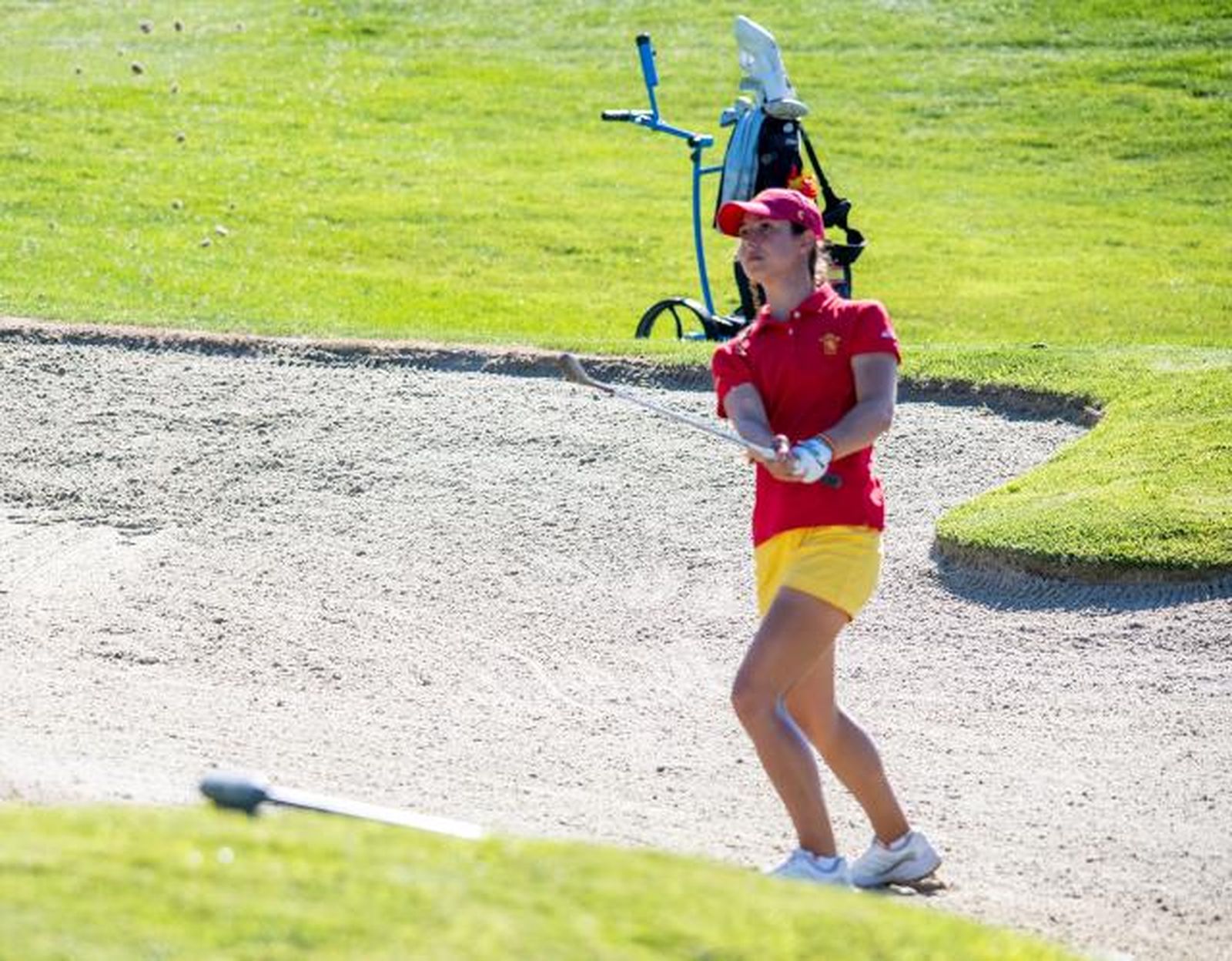Julia López, en el Campeonato de España.