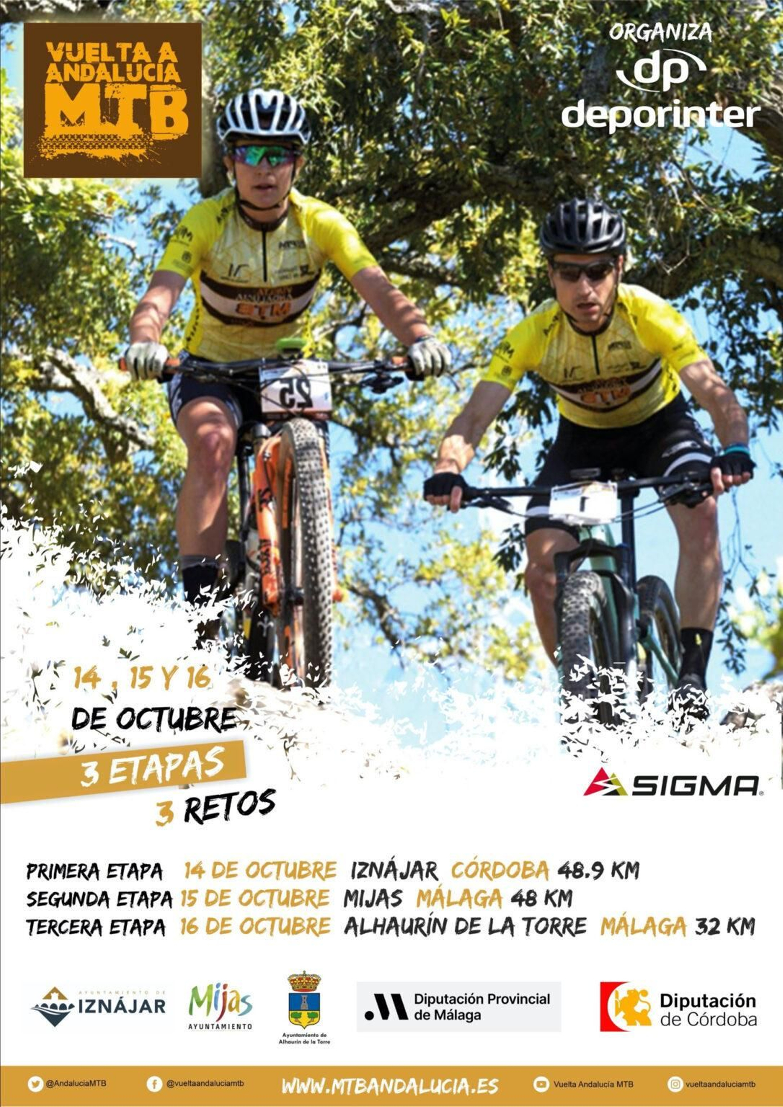 Cartel de la prueba.