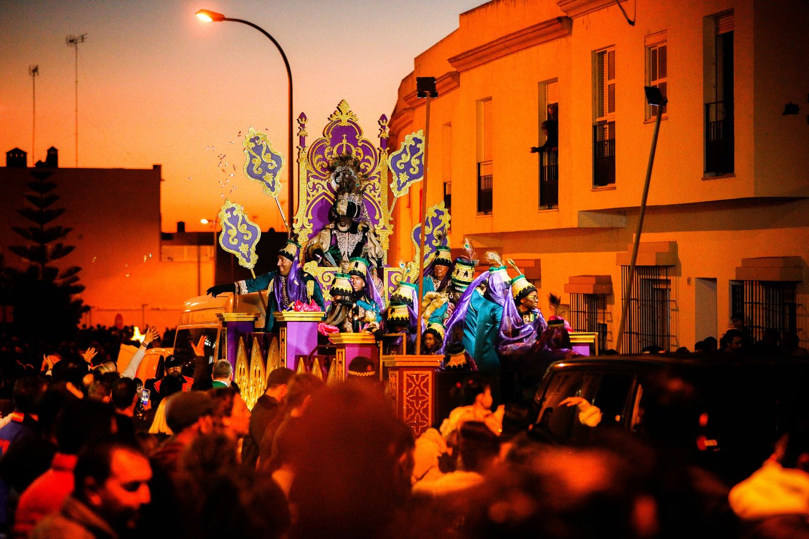 Las imágenes de los Magos de Oriente en San Fernando