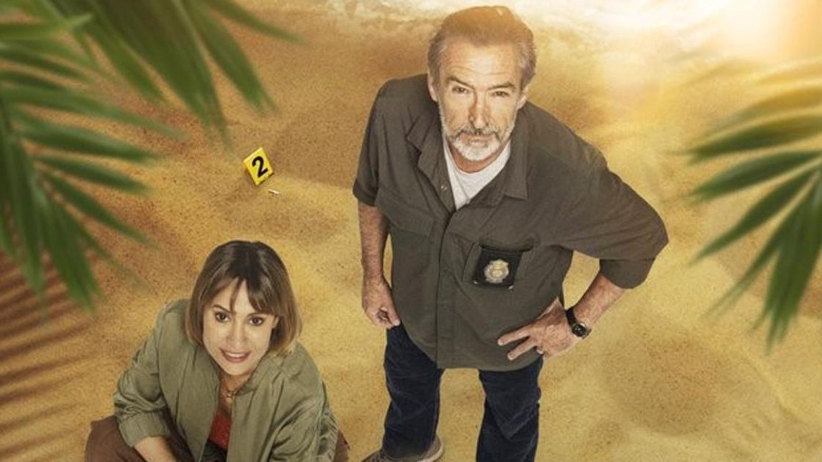 Natalia Verbeke y Ginés García Millán en 'Una vida menos en Canarias'