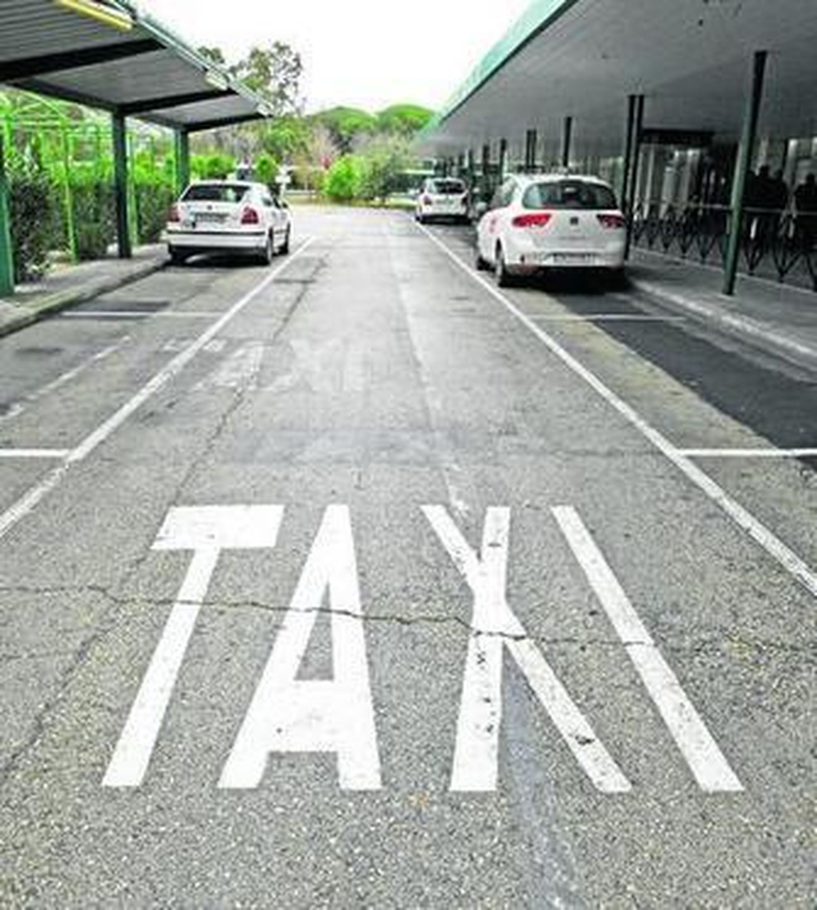 Los paros comenzaron en el aeropuerto de Jerez el pasado día 8.