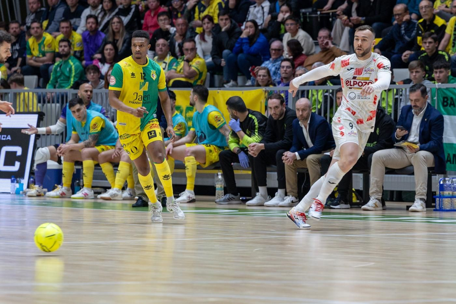 Las mejores fotos del empate entre Jaén Paraíso Interior FS y ElPozo Murcia