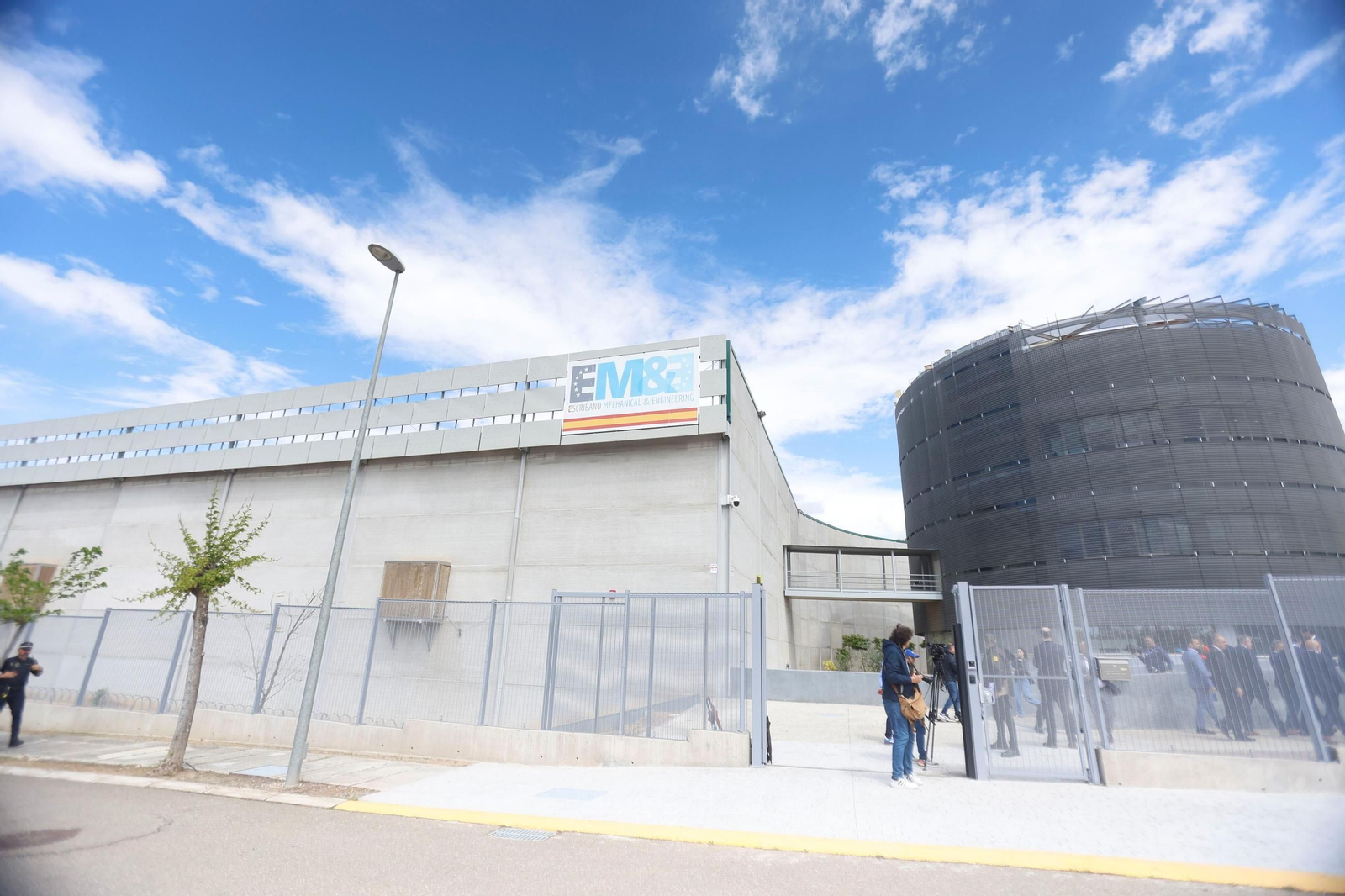 Instalaciones de Escribano Mechanical and Engineering (EM&E) en Córdoba.