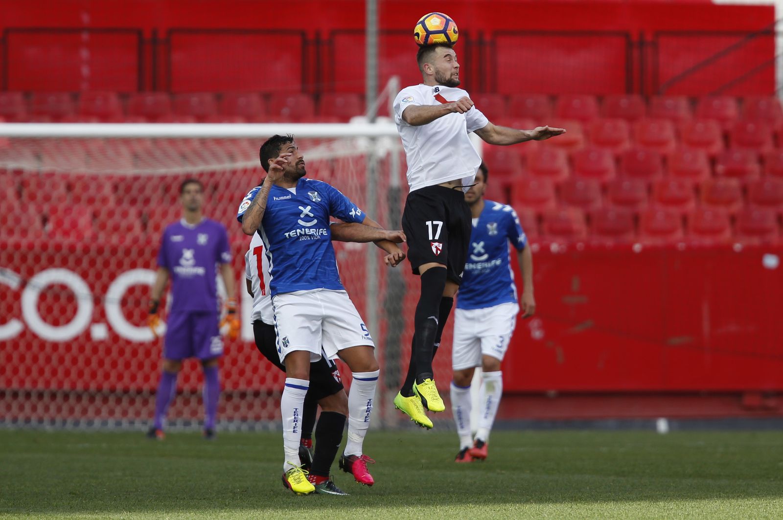 Las imágenes del Sevilla Atlético-Tenerife