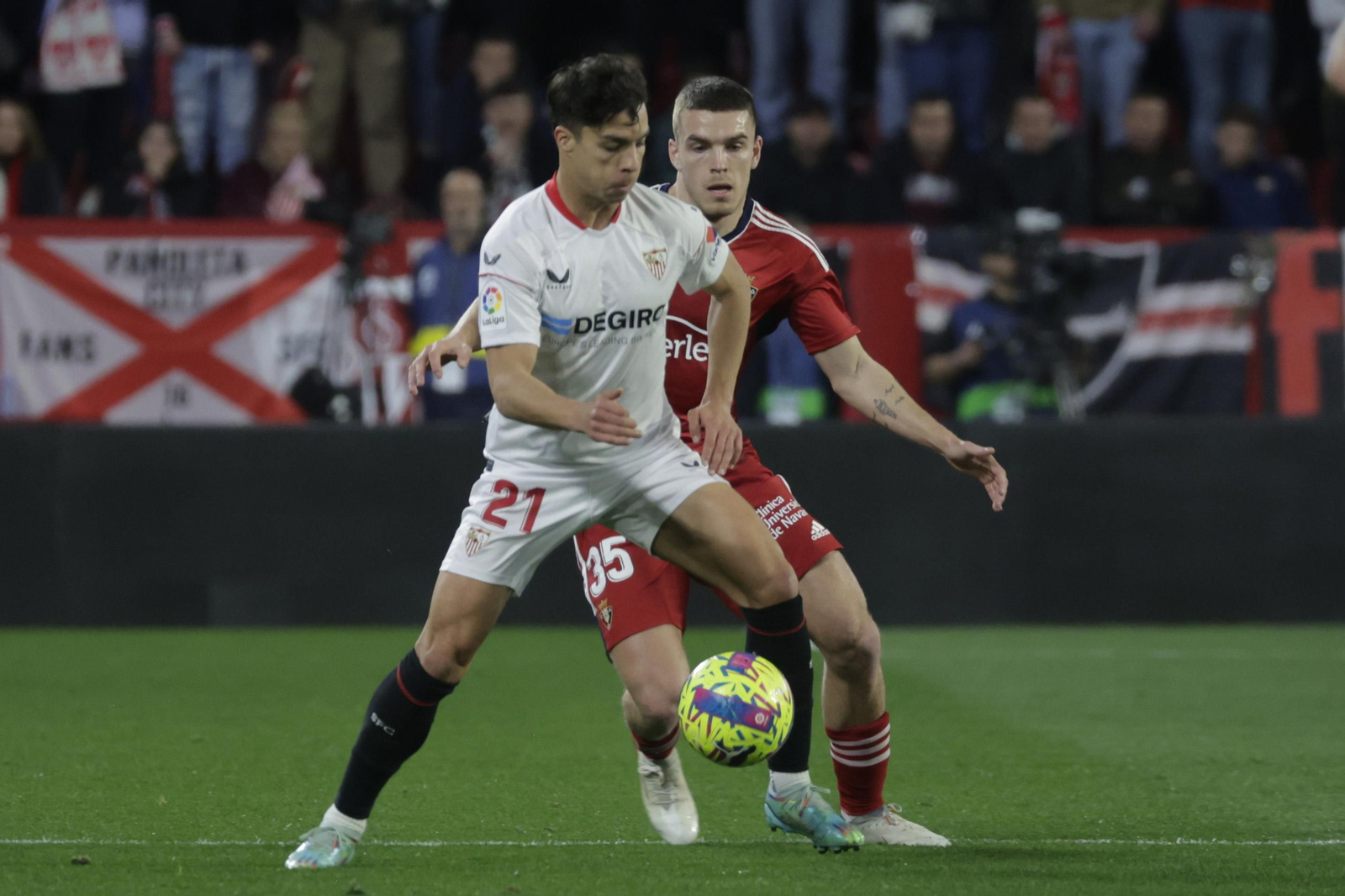 Las imágenes del Sevilla  Osasuna