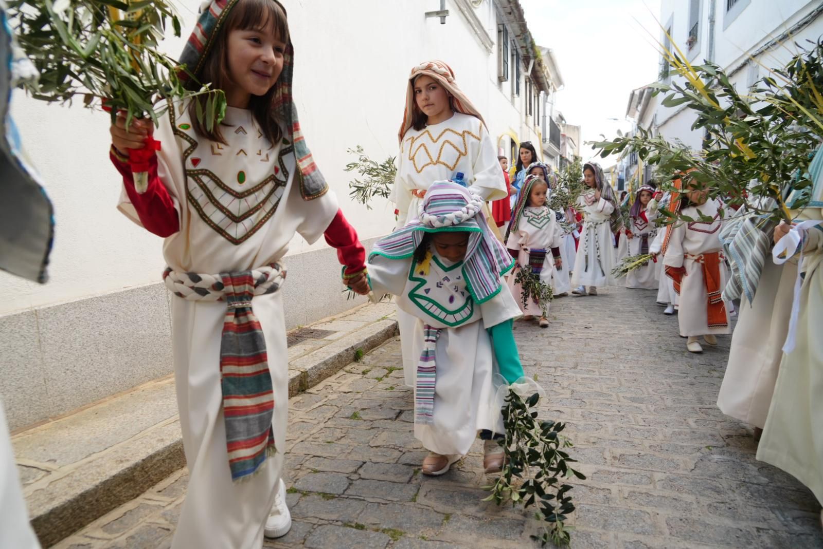 La procesión de la Borriquita en Pozoblanco