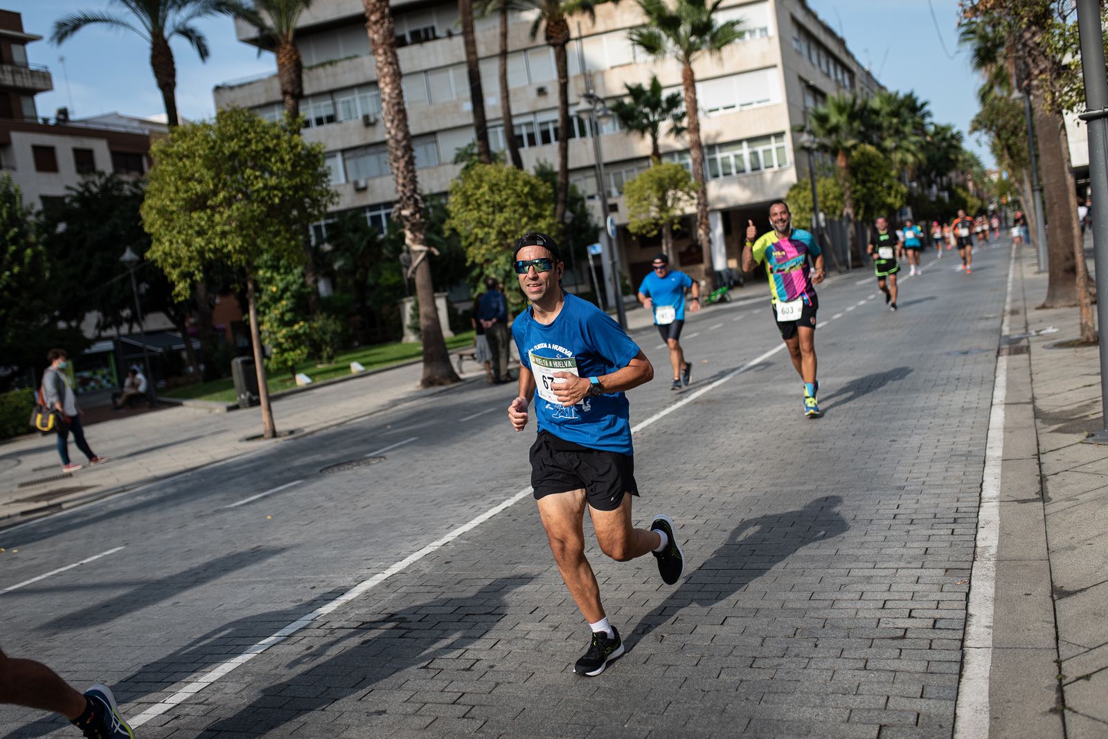 Las imágenes de la vuelta a Huelva de atletismo