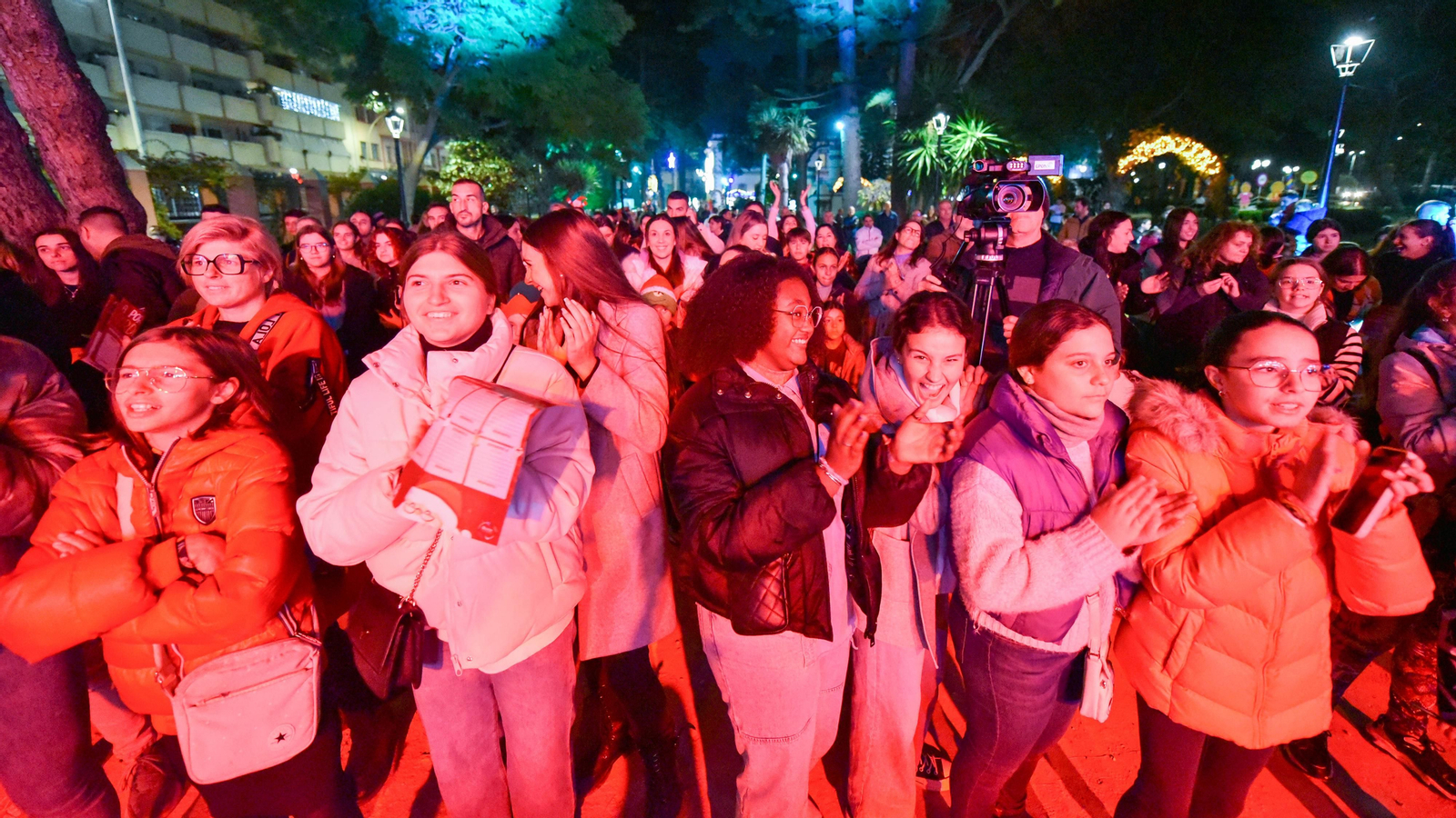 La yincana solidaria 'A por el gordo' en La Línea, en imágenes