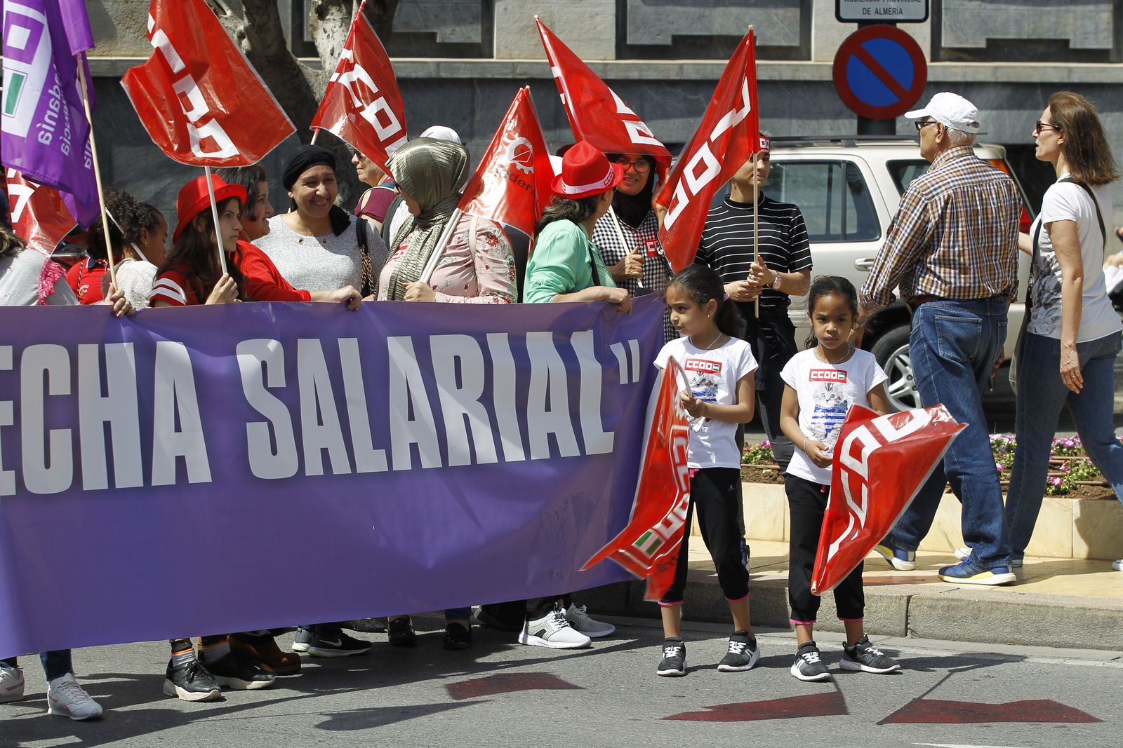 Fotogalería Manifestación del Primero de Mayo. Día Internacional de los Trabajadores. Almería