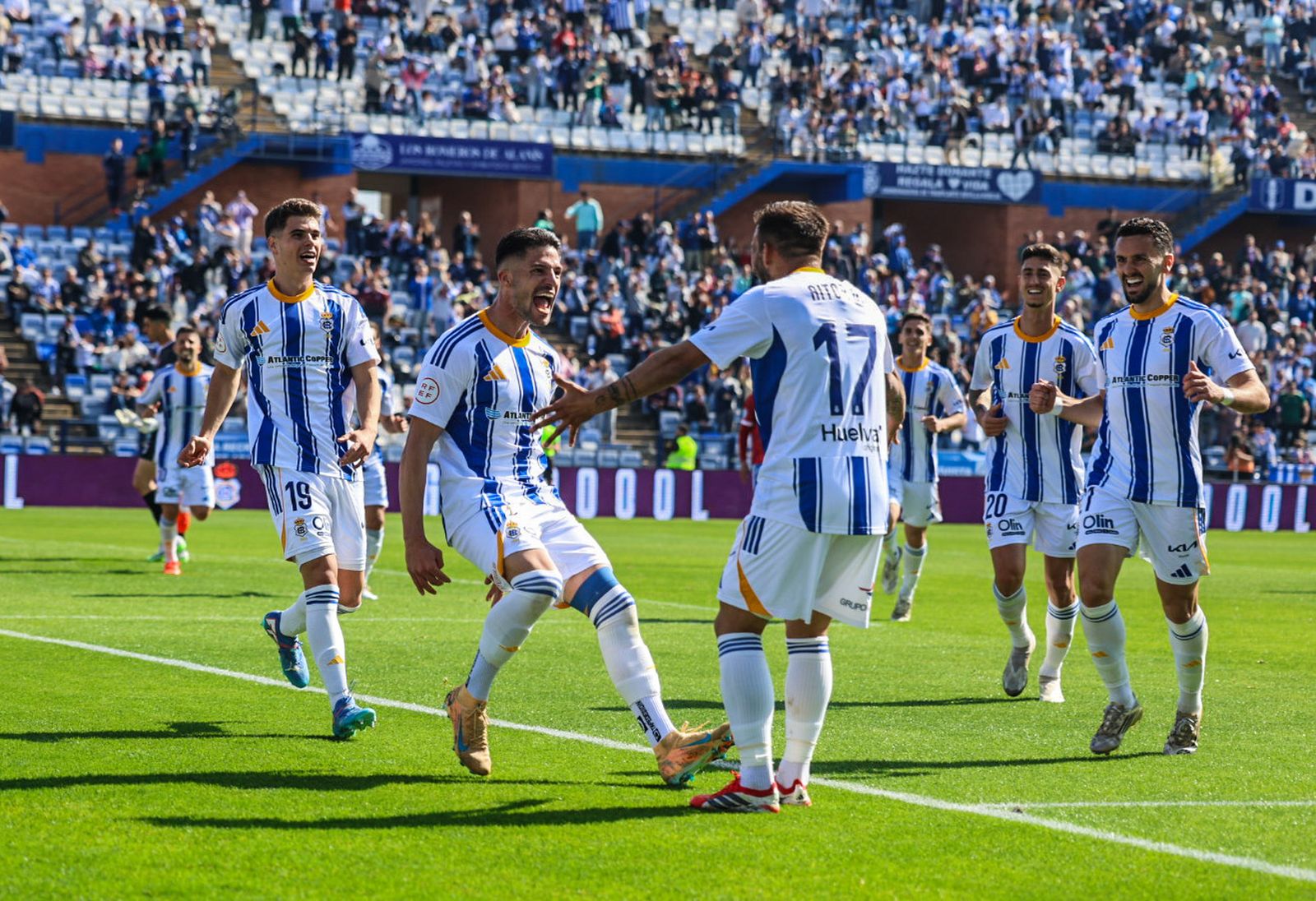 Las mejores fotografías del Recreativo de Huelva-Deportiva Minera