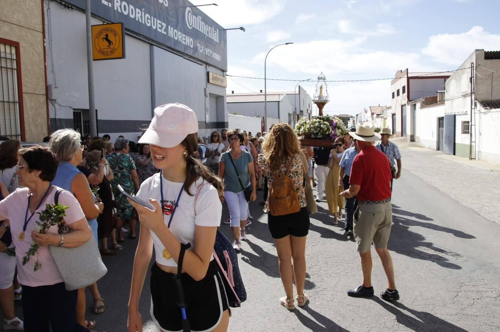 Hinojosa del Duque despide a la Virgen de Guía, en imágenes