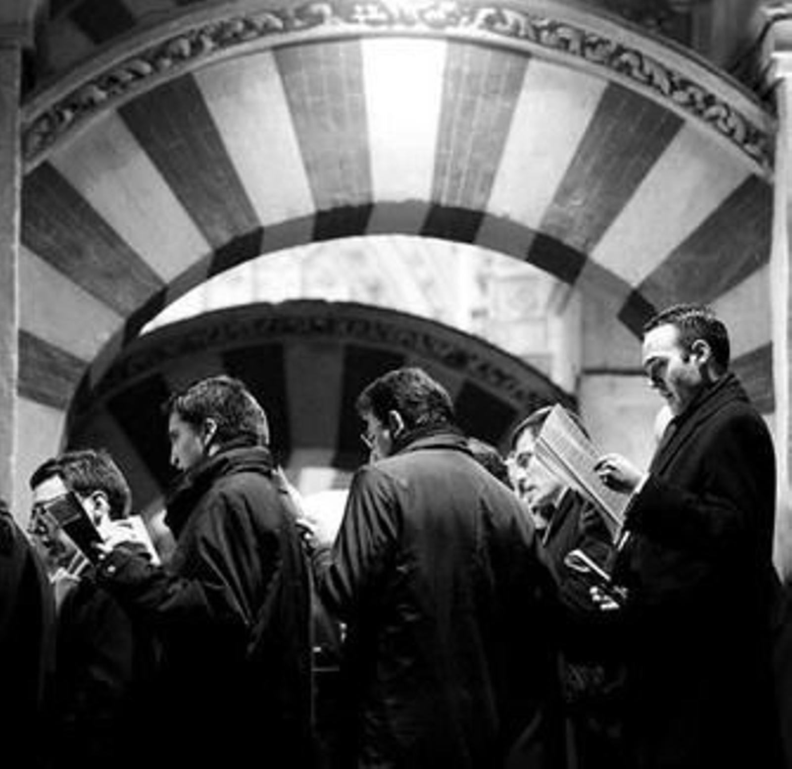 El coro del Seminario de San Pelagio, en un momento de la misa.