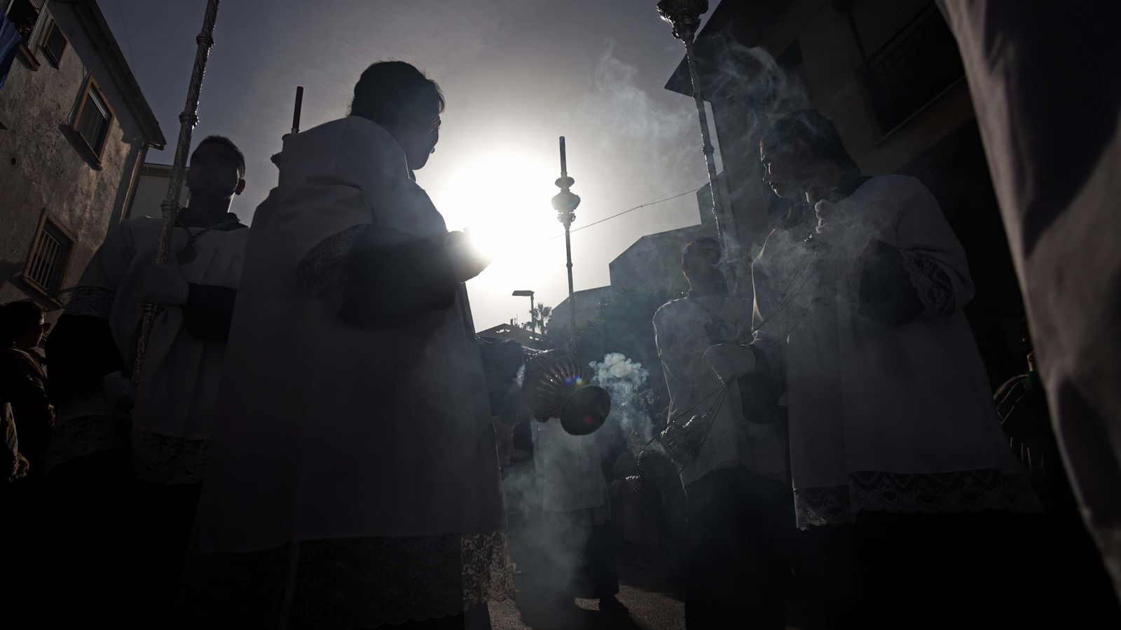Fotos del Domingo de Ramos en Algeciras: Oración en el Huerto