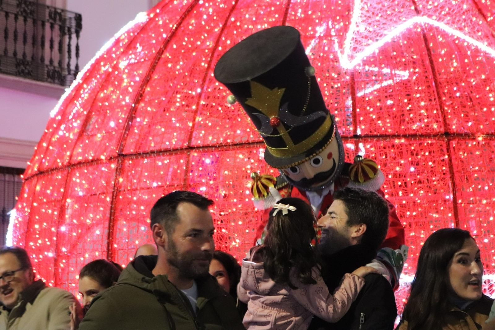 Inauguración del alumbrado especial de Navidad en Montilla