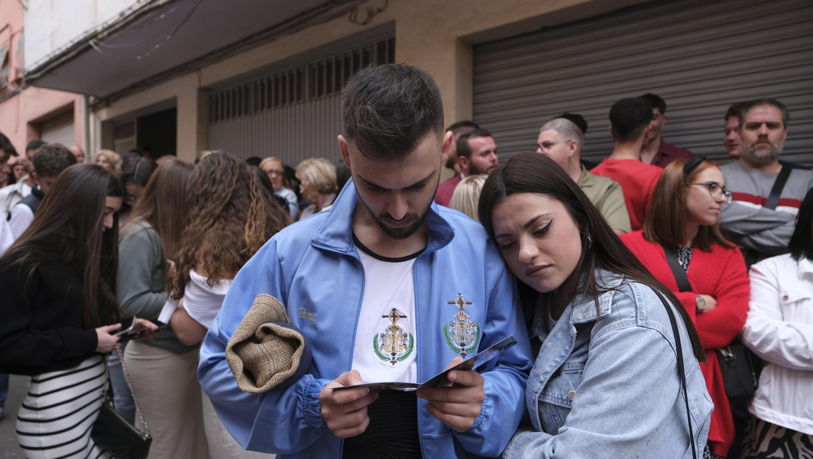 La procesión de Los Ángeles en Almería, en imágenes