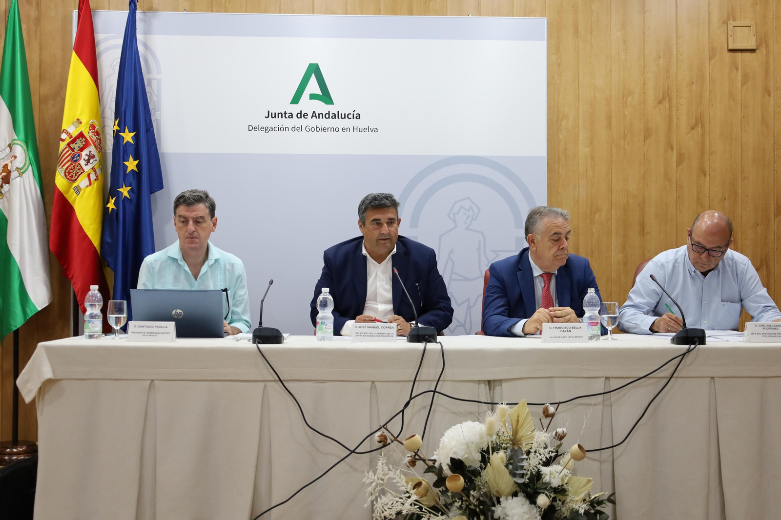 Reunión de las administraciones integradas en el Plan Romero.