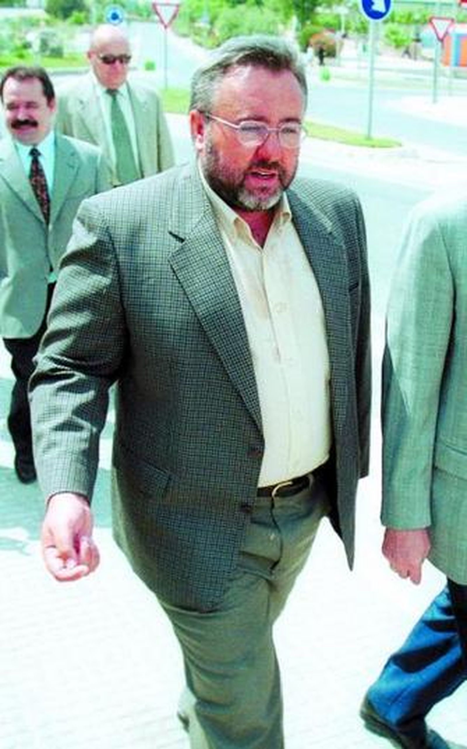 El alcalde de Burguillos, José Juan López.