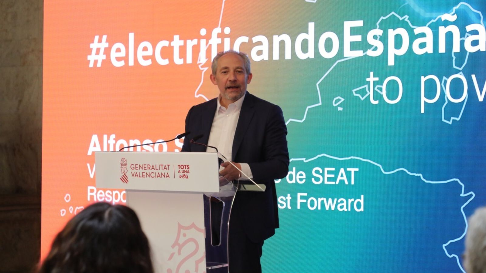 Alfonso Sancha, vicepresidente ejecutivo de Compras de Seat. y responsable del proyecto Future: Fast Forward, señaló la importancia de Sagunto para electrificar las plantas de Volkswagen en España.