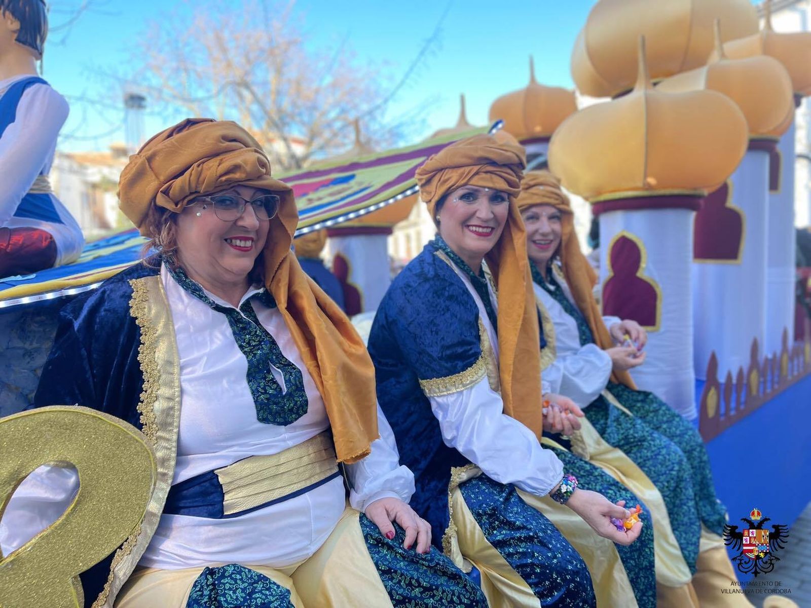 La Cabalgata de Reyes de Villanueva de Córdoba, en imágenes