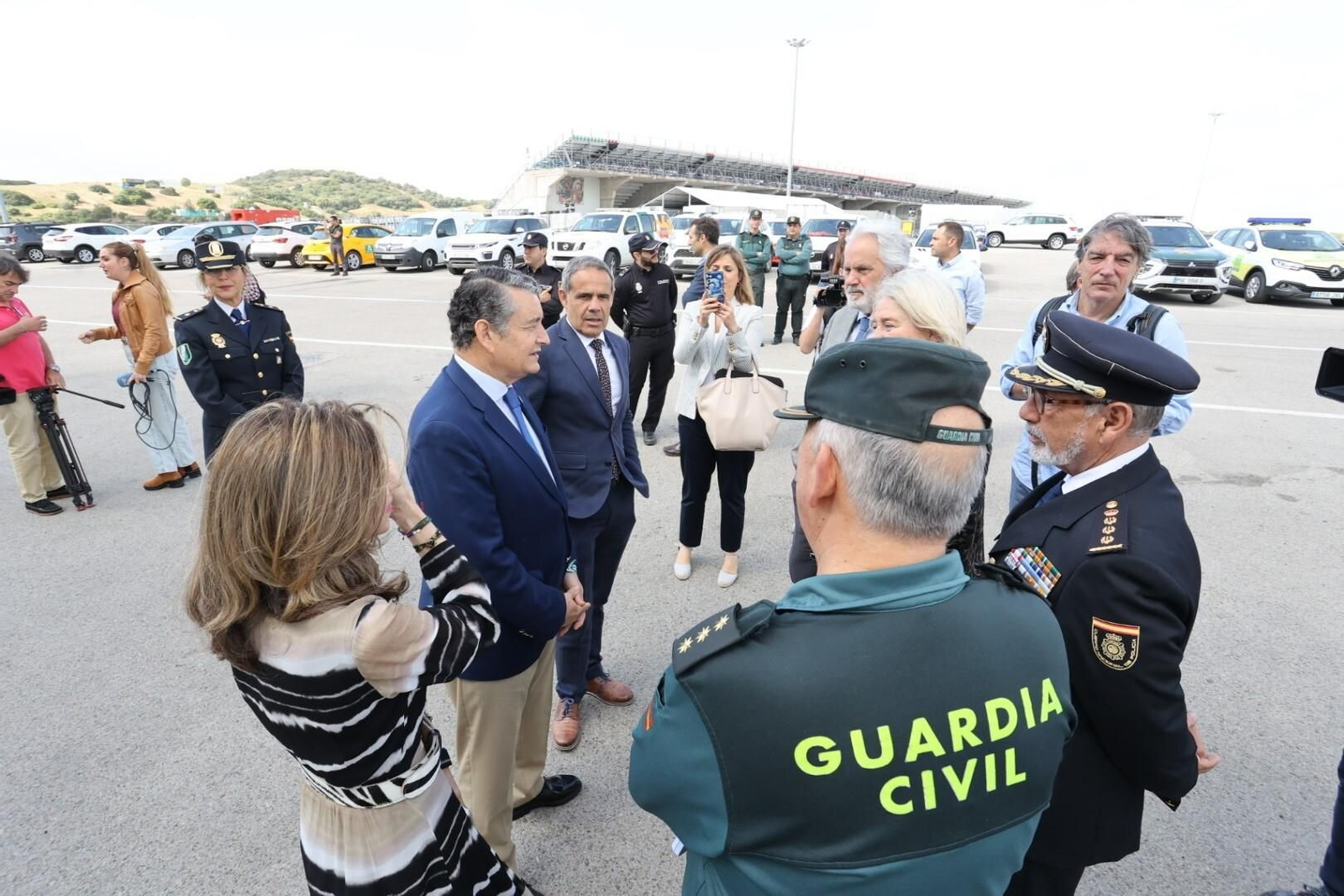 Reunión en el Circuito de Jerez del comité asesor que coordina la seguridad del Gran Premio de motos Reunión en el Circuito de Jerez del comité asesor que coordina la seguridad del Gran Premio de motos