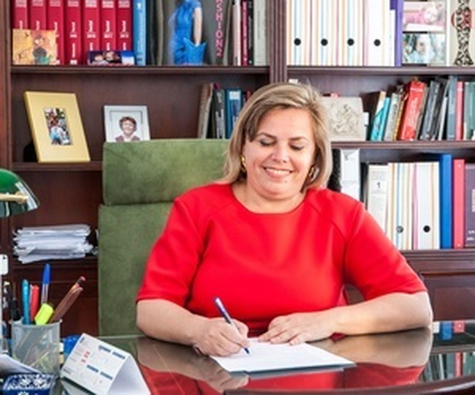 Silvia Muñoz en su despacho profesional