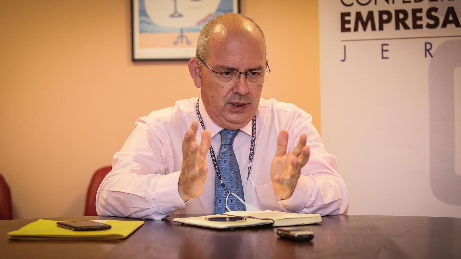 Javier Sánchez Rojas, presidente de la CEC.