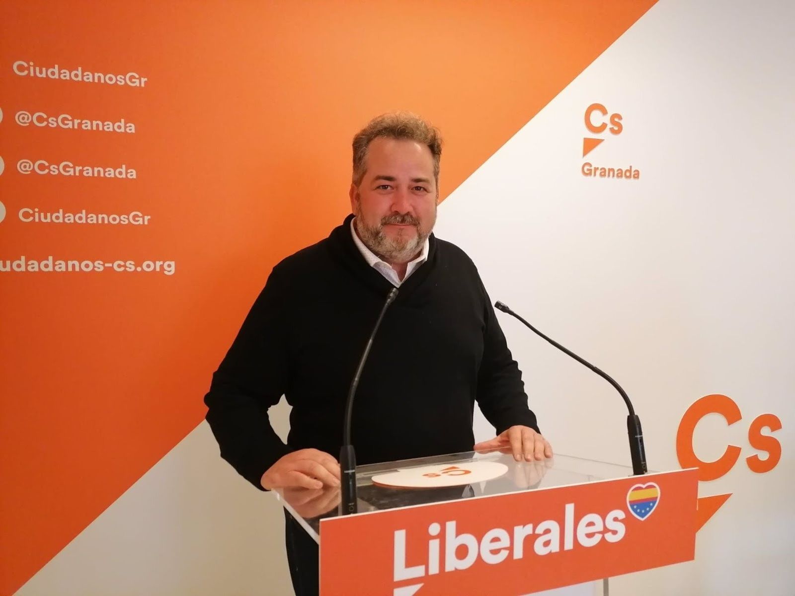 El portavoz de Ciudadanos en el Consistorio de Moclín, Francisco Milena